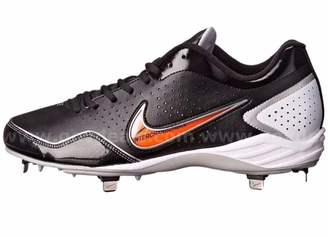 Nike Gamer Conversion Baseball Cleats, #469728-011,Blk/White,Metal SIZE 14 NEW *WILL SHIP*  011 Government Surplus Auction - Photo #5