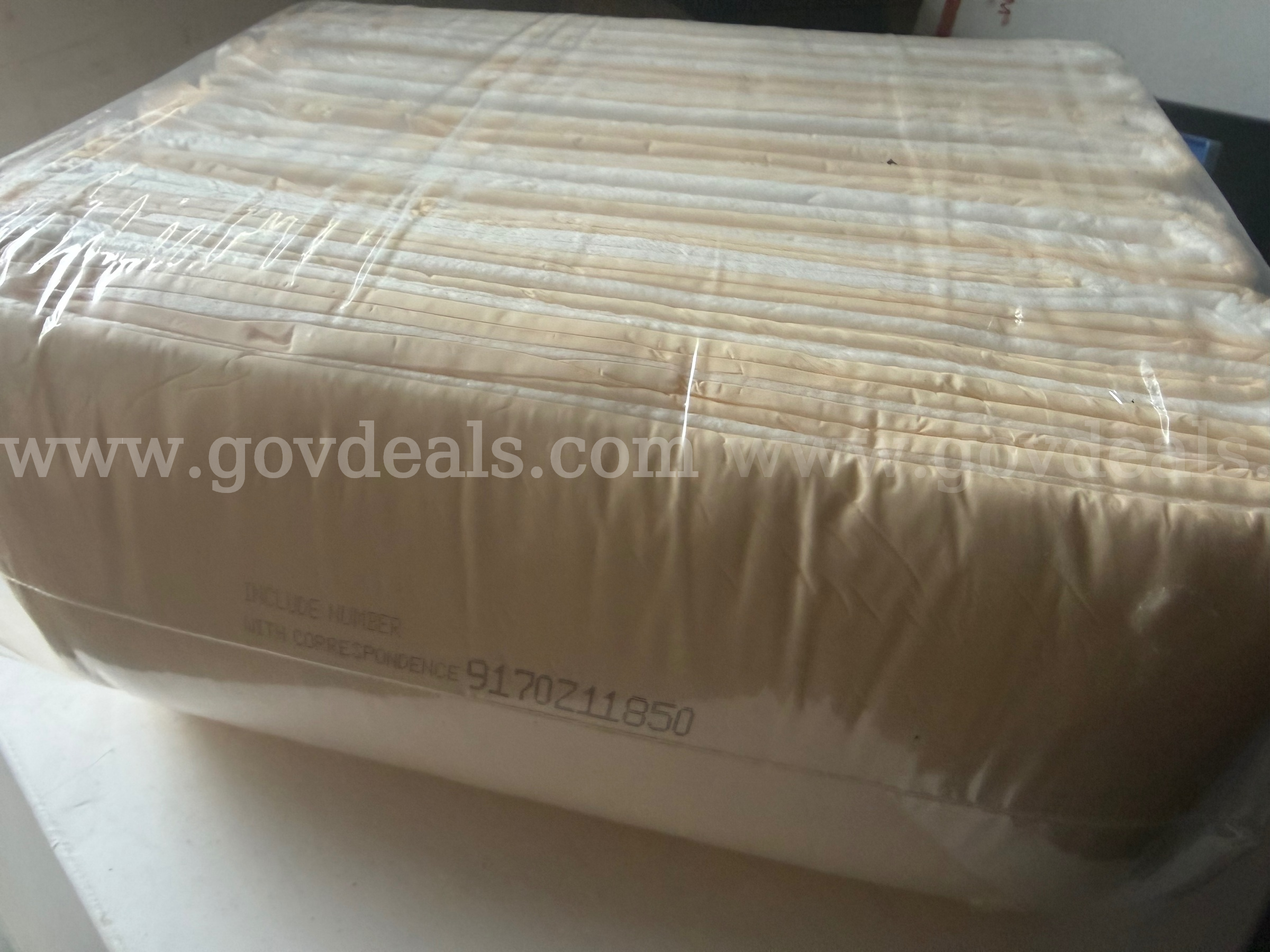 10 Underpad bed 23x36" paper pack cmop brief #ufpp-236 MADE IN USA NEW / SEALED *WILL SHIP*  236 Government Surplus Auction - Photo #5