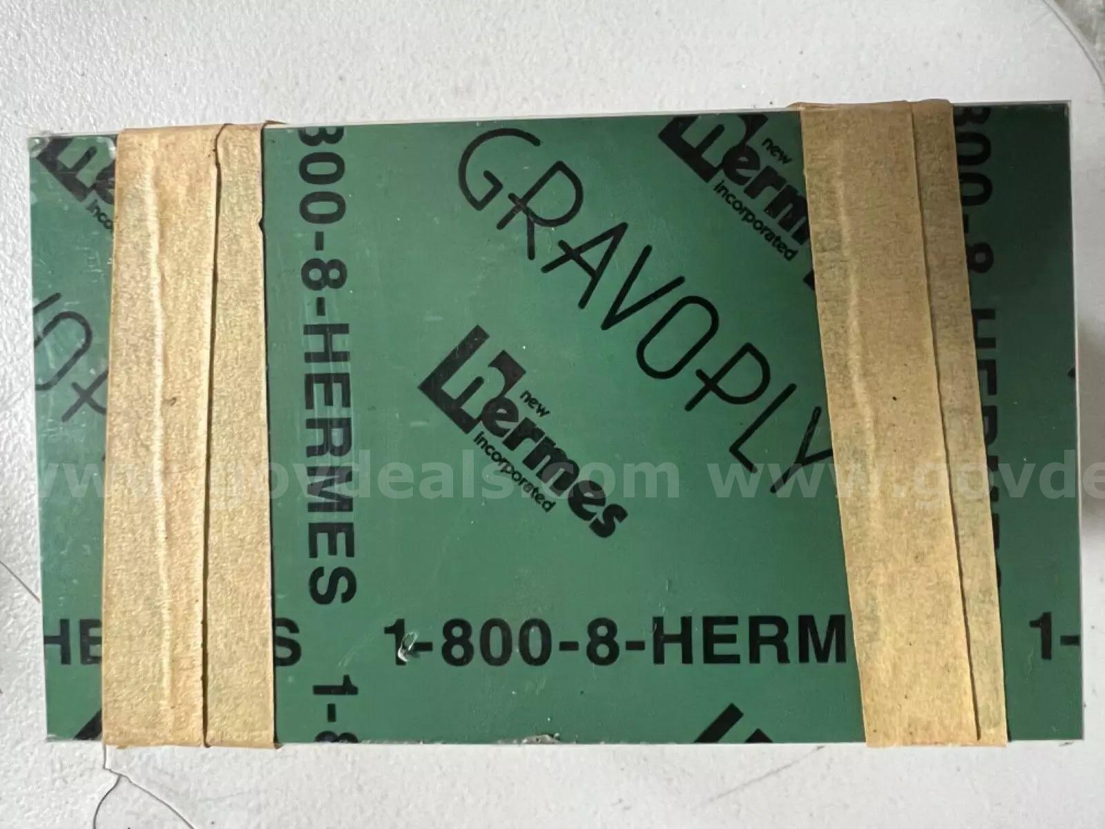 Lot Of 50 HERMES Gravoply Badges Pinned Blanks For Engraving SIZE 5"X3" *WILL SHIP*   Government Surplus Auction - Photo #3