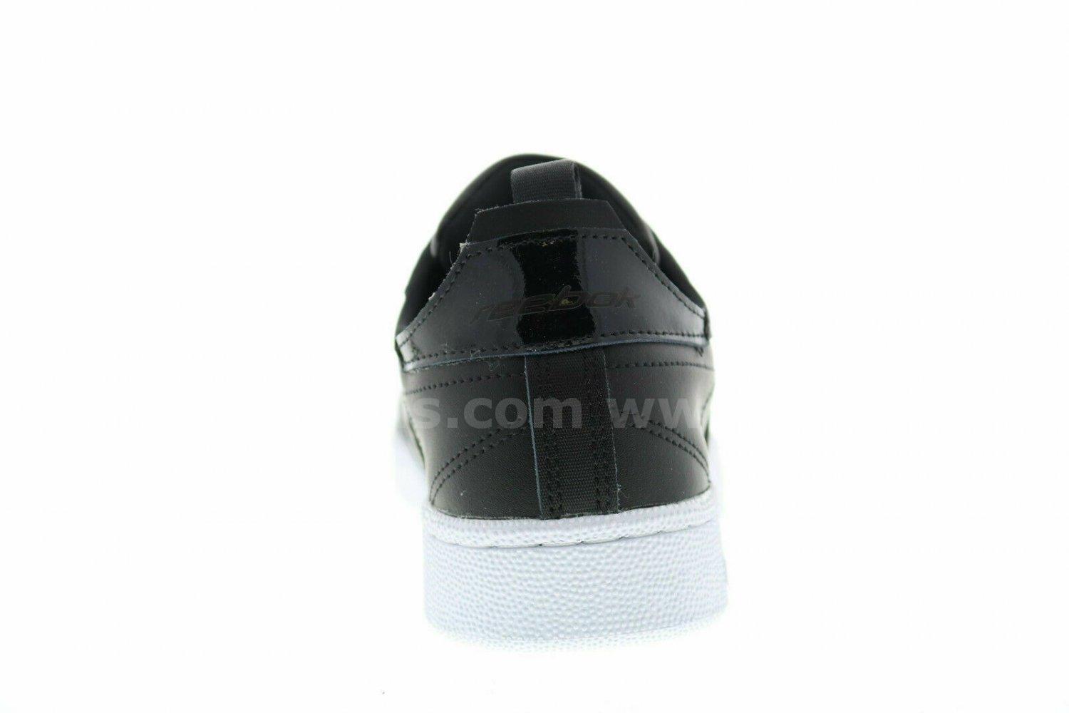 Reebok Club C Ree DUX FV3215 Men's Black Leather Lace Up Sneakers 10.5 NEW *WILL SHIP*  FV3215 Government Surplus Auction - Photo #2