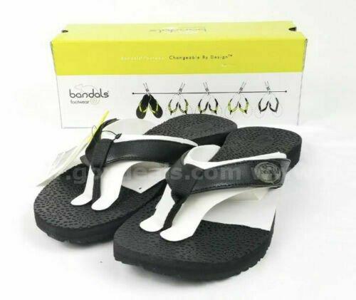 Bandals Beach Sandals Interchangeable Women’s Size 9 Color Black NEW IN BOX *WILL SHIP*   Government Surplus Auction - Photo #3