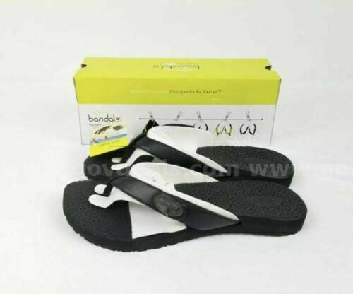Bandals Beach Sandals Interchangeable Women’s Size 9 Color Black NEW IN BOX *WILL SHIP*   Government Surplus Auction - Photo #5