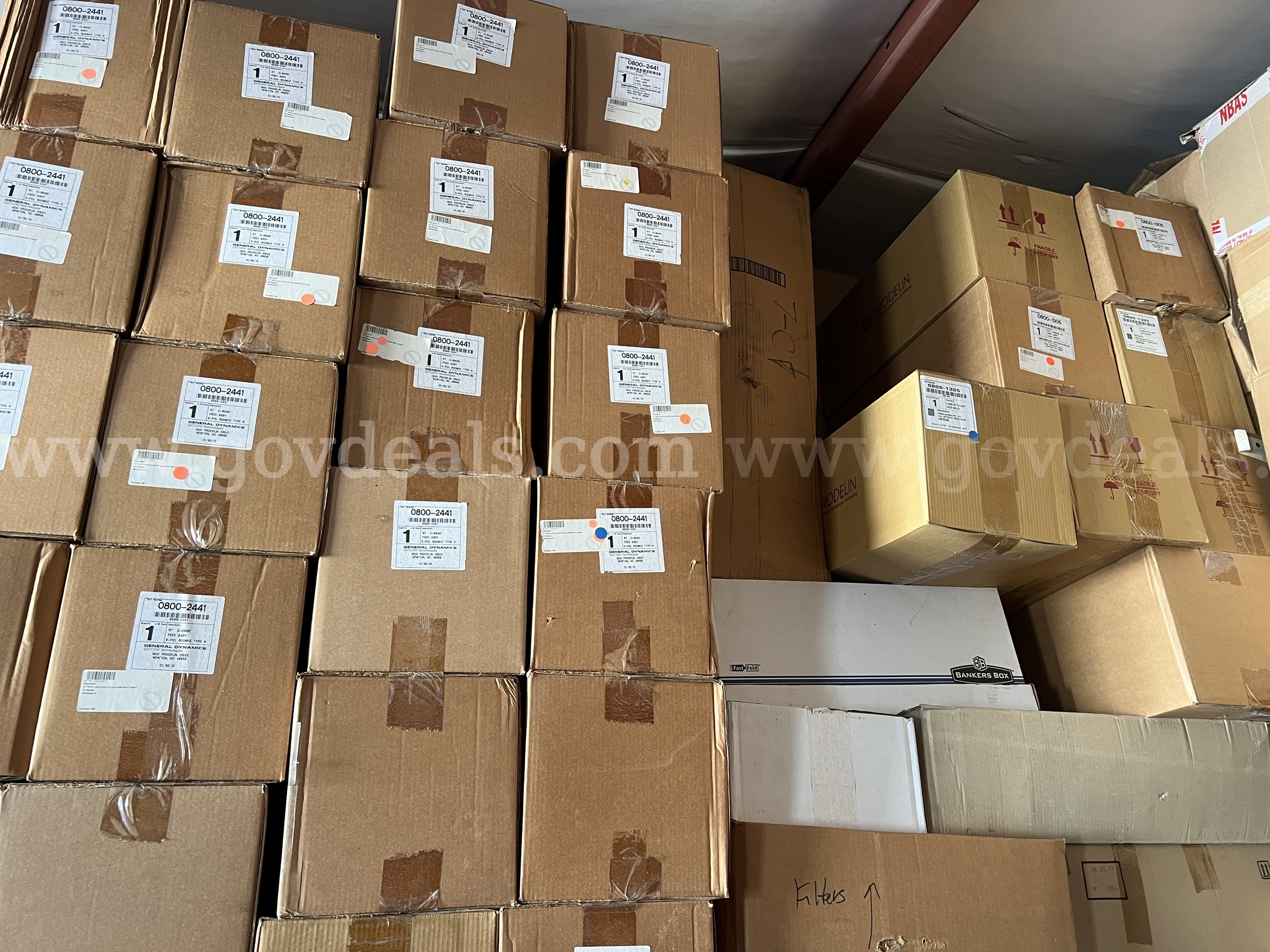 PRODELIN GENERAL DYNAMICS CIRCULAR C BAND 800 MHz TX/RX FEED 0800-1305 *WILL SHIP*  800 Government Surplus Auction - Photo #5