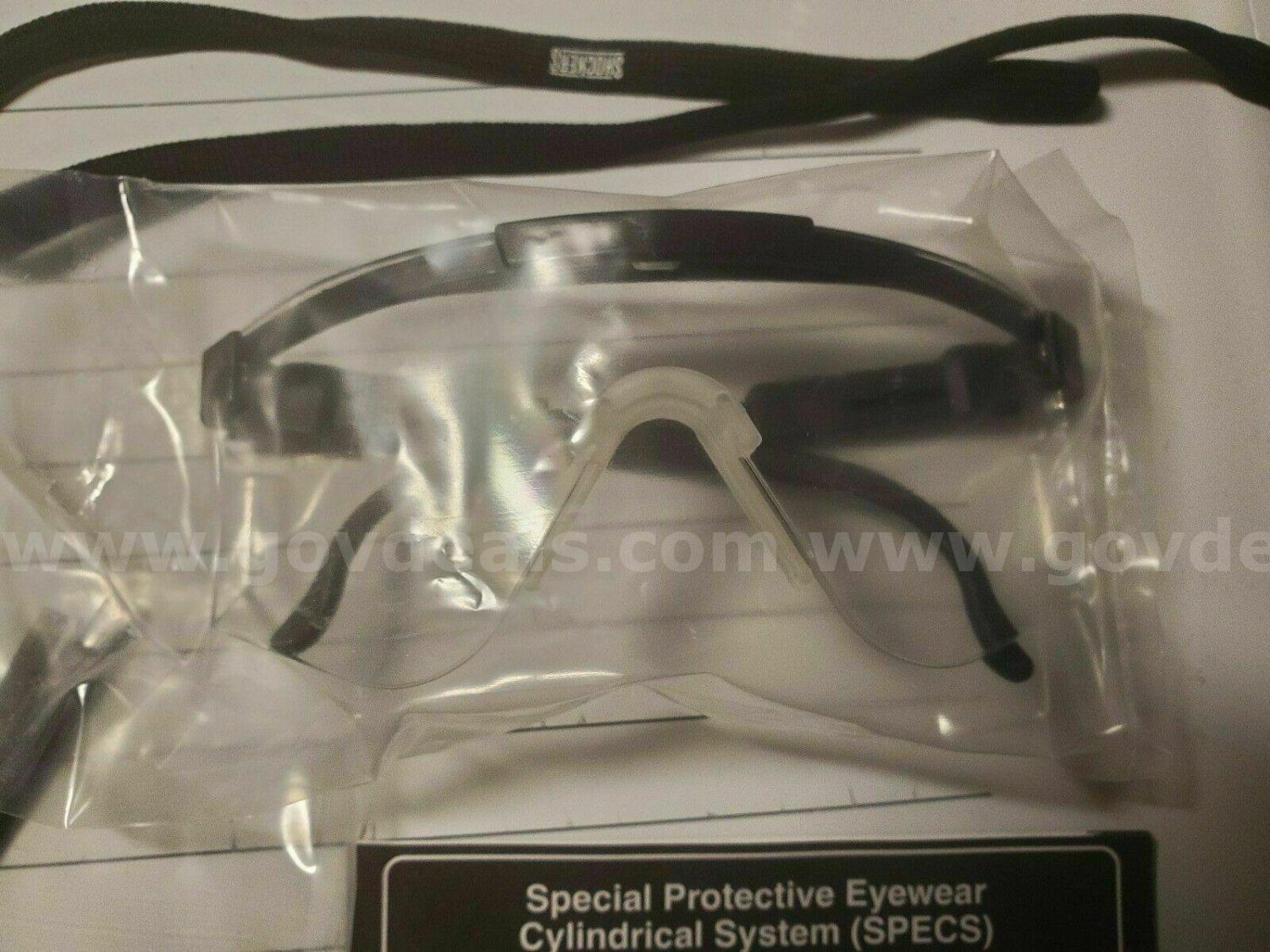U.S. ARMY SURPLUS LOT OF 10 GENUINE MILITARY BALLISTIC SAFETY GLASSES CLEAR COLOR NIB MADE IN USA *CAN SHIP*   Government Surplus Auction - Photo #3