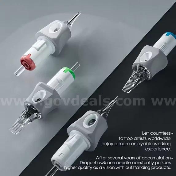 Mast Tattoo Cyber Tattoo Needles Cartridges for Pro Tattoo Artists,50-Count 2028 NIB *WILL SHIP*   Government Surplus Auction - Photo #6