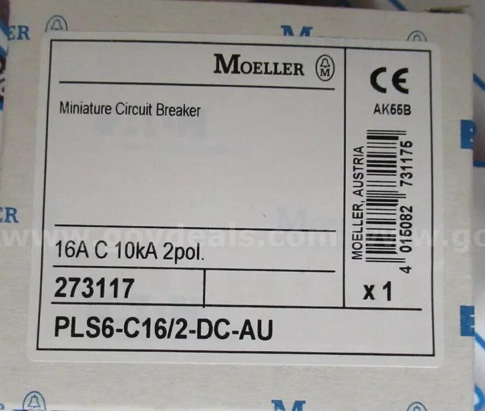 LOT OF 60 Circuit Breaker Eaton Moeller PLS6-C16/2-DC-AU,16A,C 10ka 2P, Mini Circuit Breaker-273117 NEW *CAN SHIP*   Government Surplus Auction - Photo #6