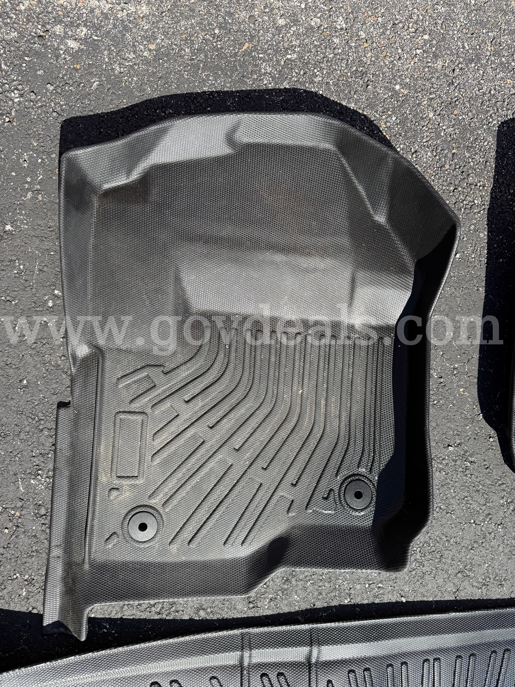 2021 FORD F-250 PICKUP TRUCK LIGHTLY USED RUBBER FLOR MAT Ford F-250 Government Surplus Auction - Photo #4