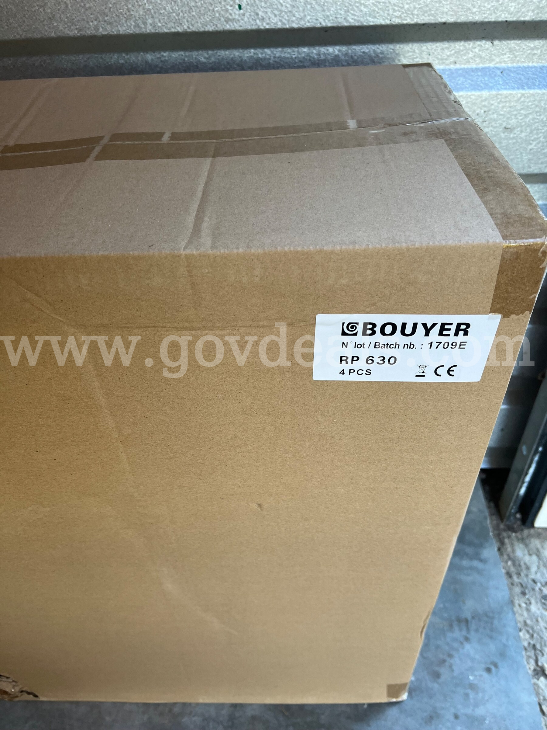 LOT OF 4 COMMERCIAL BOUYER DESIGN VOICE ALARM SPEAKERS HORN SPEAKER VOICE15T-EN5424 *WILL SHIP*  EN5424 Government Surplus Auction - Primary Photo