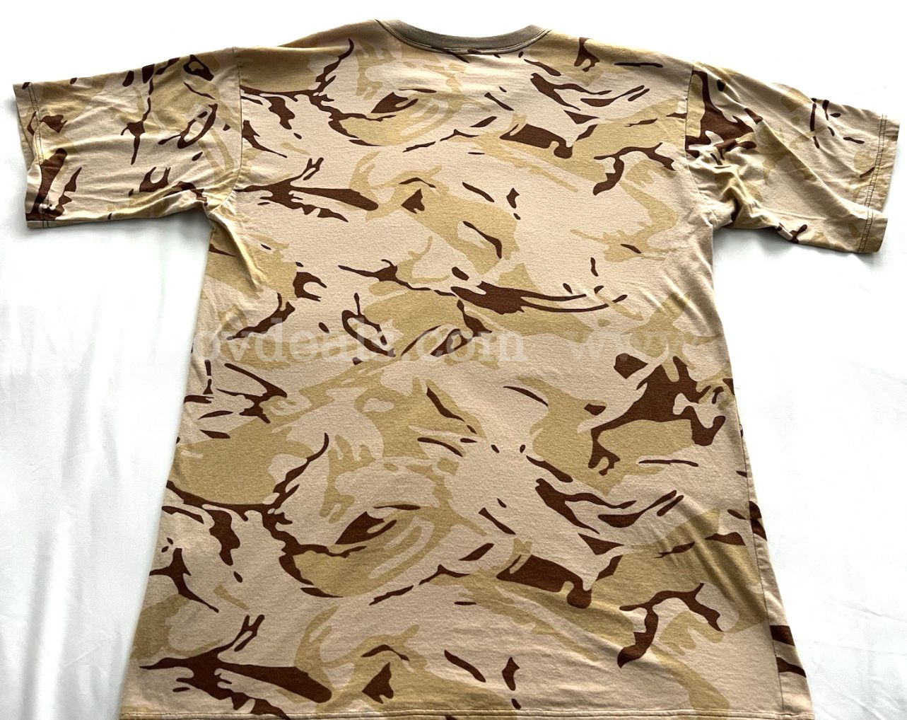MILITARY STYLE MEN'S CAMOUFLAGE T-SHIRT MULTICOLOR/TAN-CREME SIZE MEDIUM/LARGE *WILL SHIP*   Government Surplus Auction - Photo #2