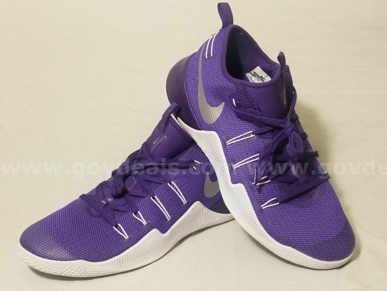Nike Zoom Hypershift Basketball Shoes 856488-551 Men's Size 16 Purple White NEW *WILL SHIP*   Government Surplus Auction - Primary Photo