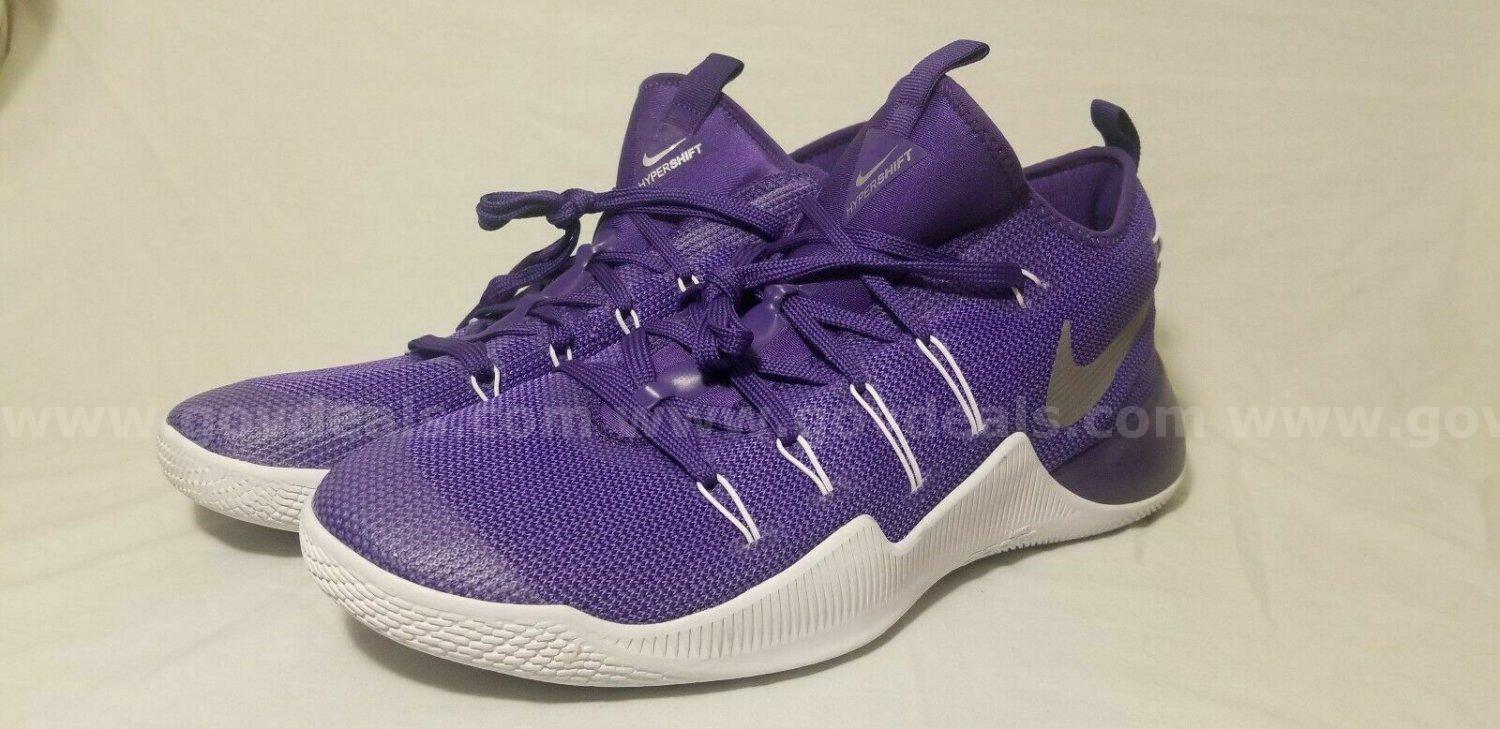 Nike Zoom Hypershift Basketball Shoes 856488-551 Men's Size 16 Purple White NEW *WILL SHIP*   Government Surplus Auction - Photo #2