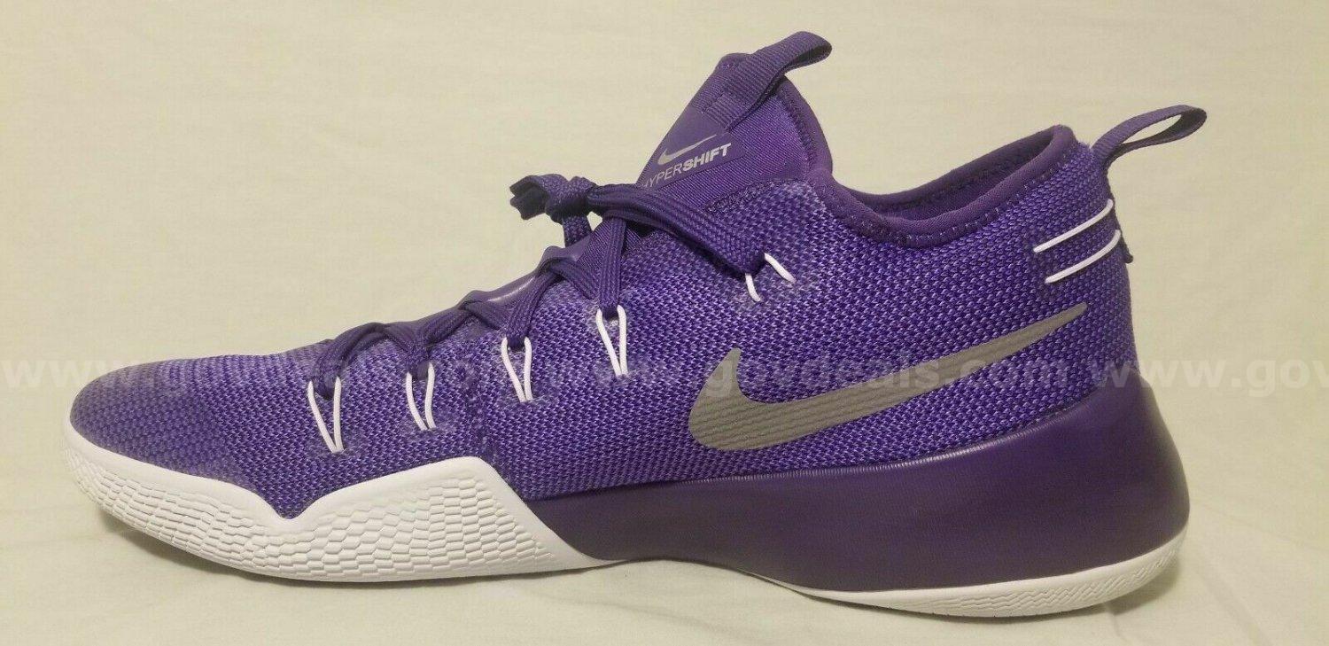 Nike Zoom Hypershift Basketball Shoes 856488-551 Men's Size 16 Purple White NEW *WILL SHIP*   Government Surplus Auction - Photo #4