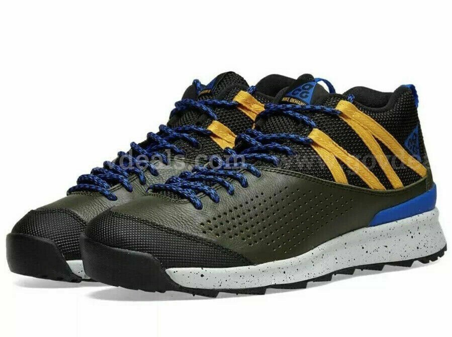 Nike Okwahn II 525367-300 Sequoia Black Blue SIZE 6 ACG Trail Hiking Shoes NEW *WILL SHIP*   Government Surplus Auction - Photo #2