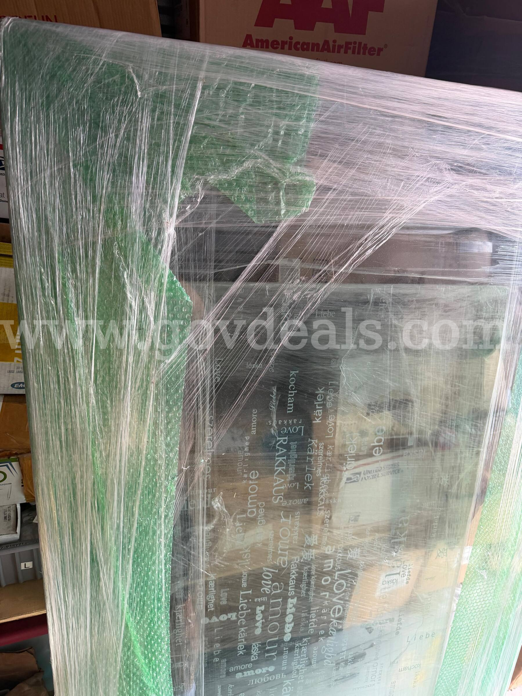 1(ONE) BIG GLASS TOP  SIZE 72" x 41" x 0.8" CONDITIONS MINT COLOR CLEAR   Government Surplus Auction - Photo #3