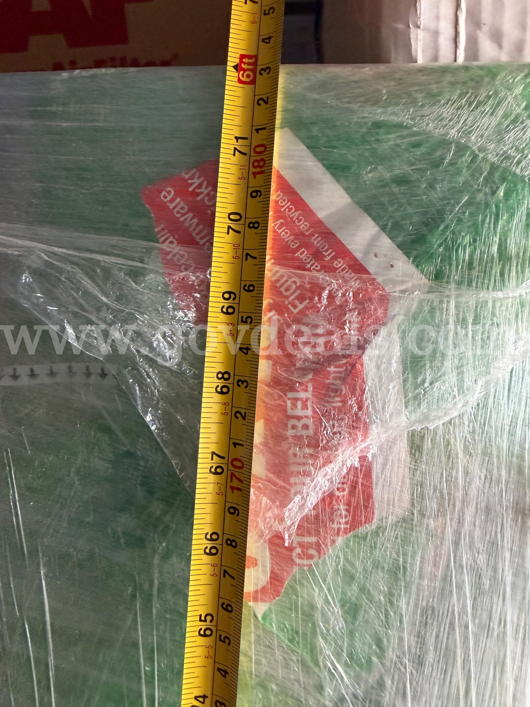 1(ONE) BIG GLASS TOP  SIZE 72" x 41" x 0.8" CONDITIONS MINT COLOR CLEAR   Government Surplus Auction - Photo #6