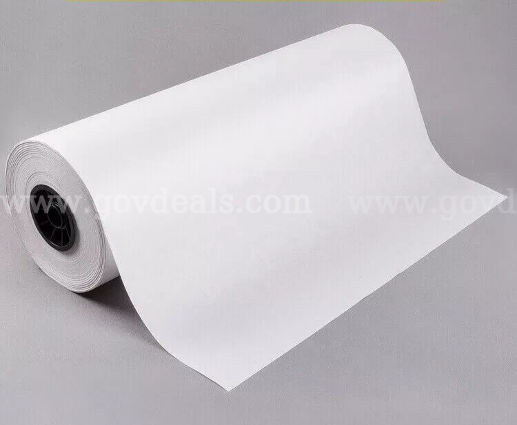 KRAFT FREEZER PAPER 36"X600'40/5 Roll Restaurant Kitchen Bar Cooking MADE IN USA  X600 Government Surplus Auction - Photo #3