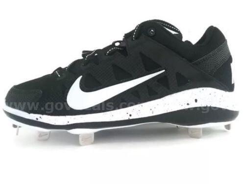 RARE/Nike Air Hyperdiamond Pro..Black/ White 684693-010 Softball Cleats..Size:13 NEW*WILL SHIP*  010 Government Surplus Auction - Photo #2