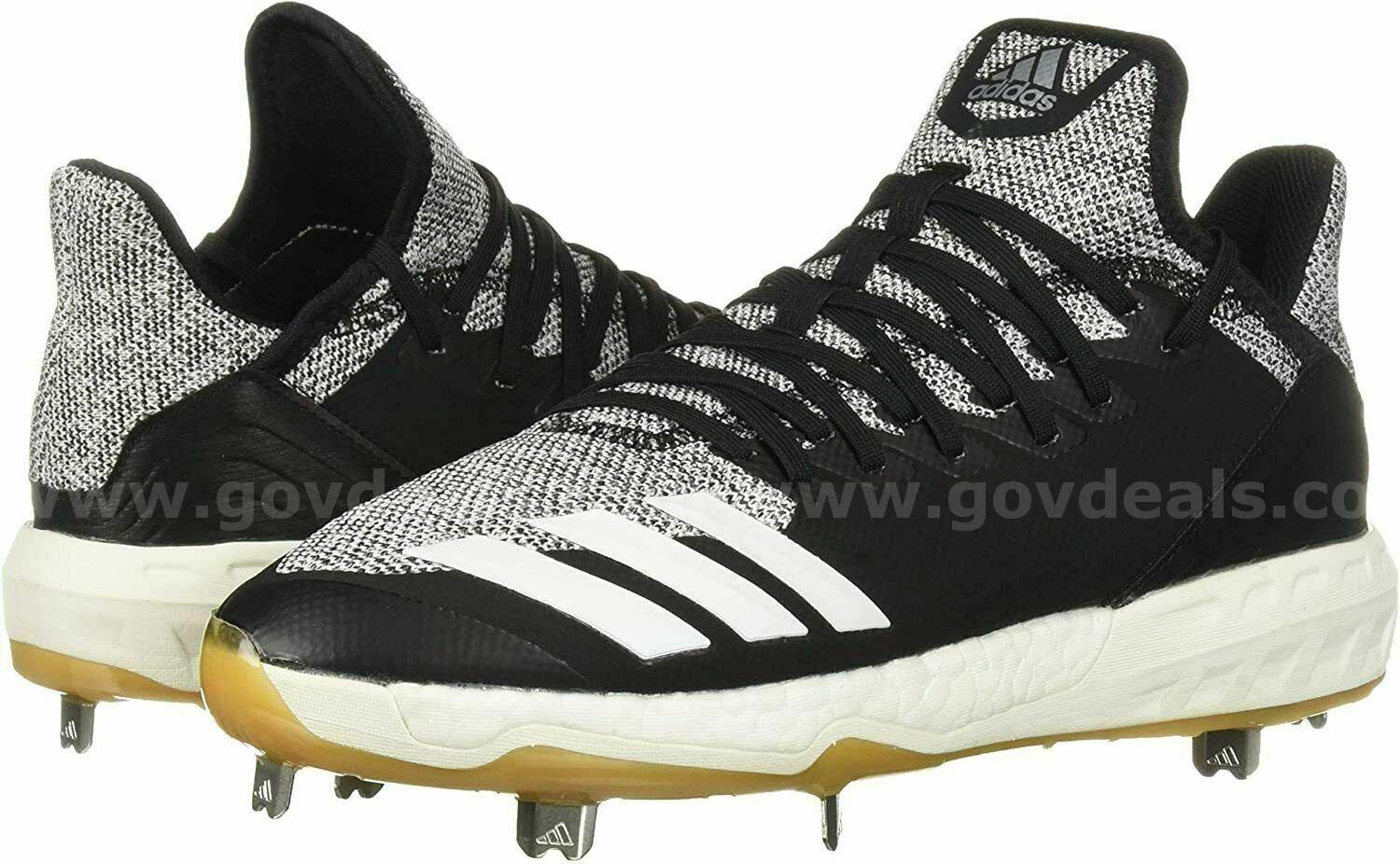RARE/Adidas F36439 Icon 4 Boost Primeknit Gum Bottom Baseball Cleats Mens Size 13 NWT *WILL SHIP*   Government Surplus Auction - Photo #2