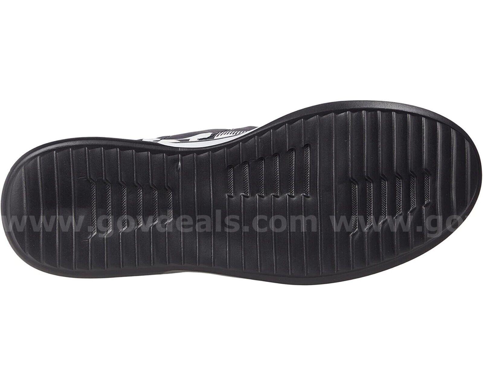 RARE/KARL LAGERFELD QUILTED LOGO SLIPPER BLACK WHITE MEN SNEAKERS SIZE 10M NEW*WILL SHIP*   Government Surplus Auction - Photo #6