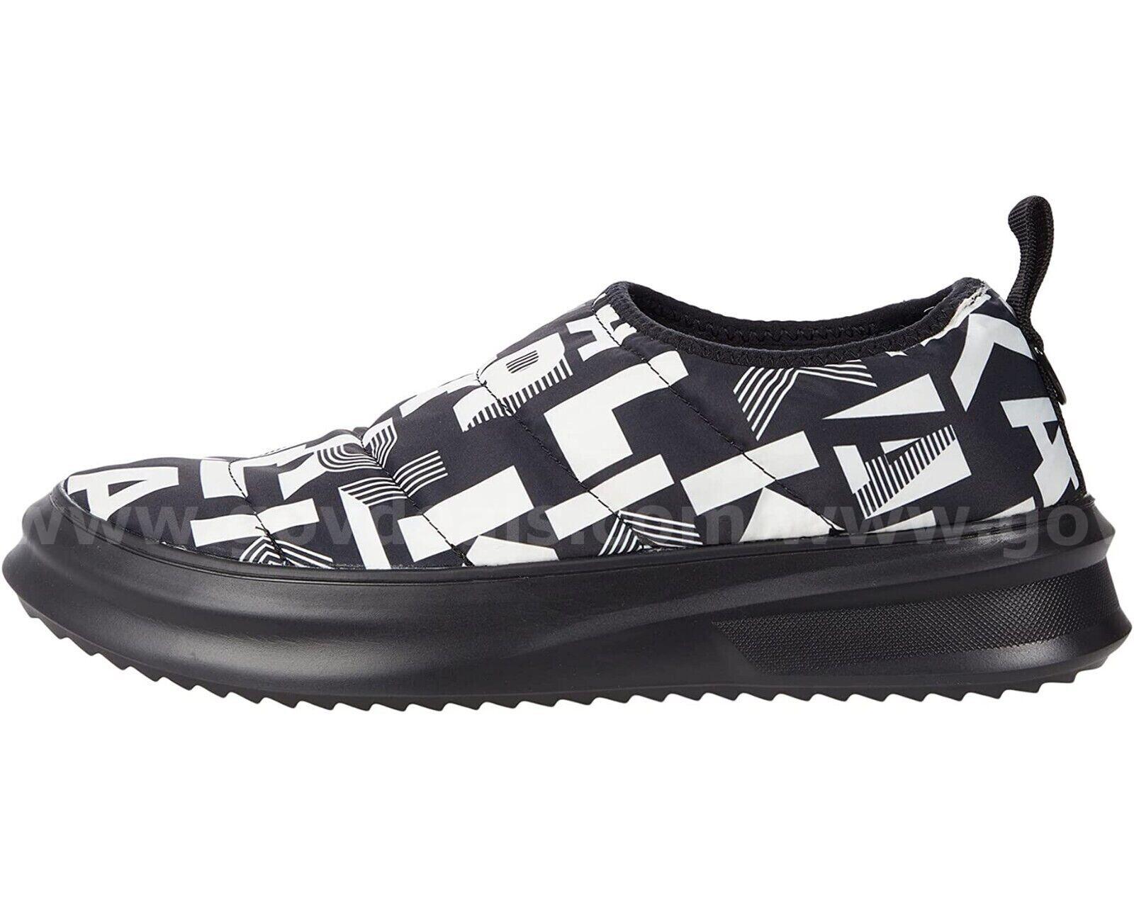 RARE/KARL LAGERFELD QUILTED LOGO SLIPPER BLACK WHITE MEN SNEAKERS SIZE 10M NEW*WILL SHIP*   Government Surplus Auction - Photo #5