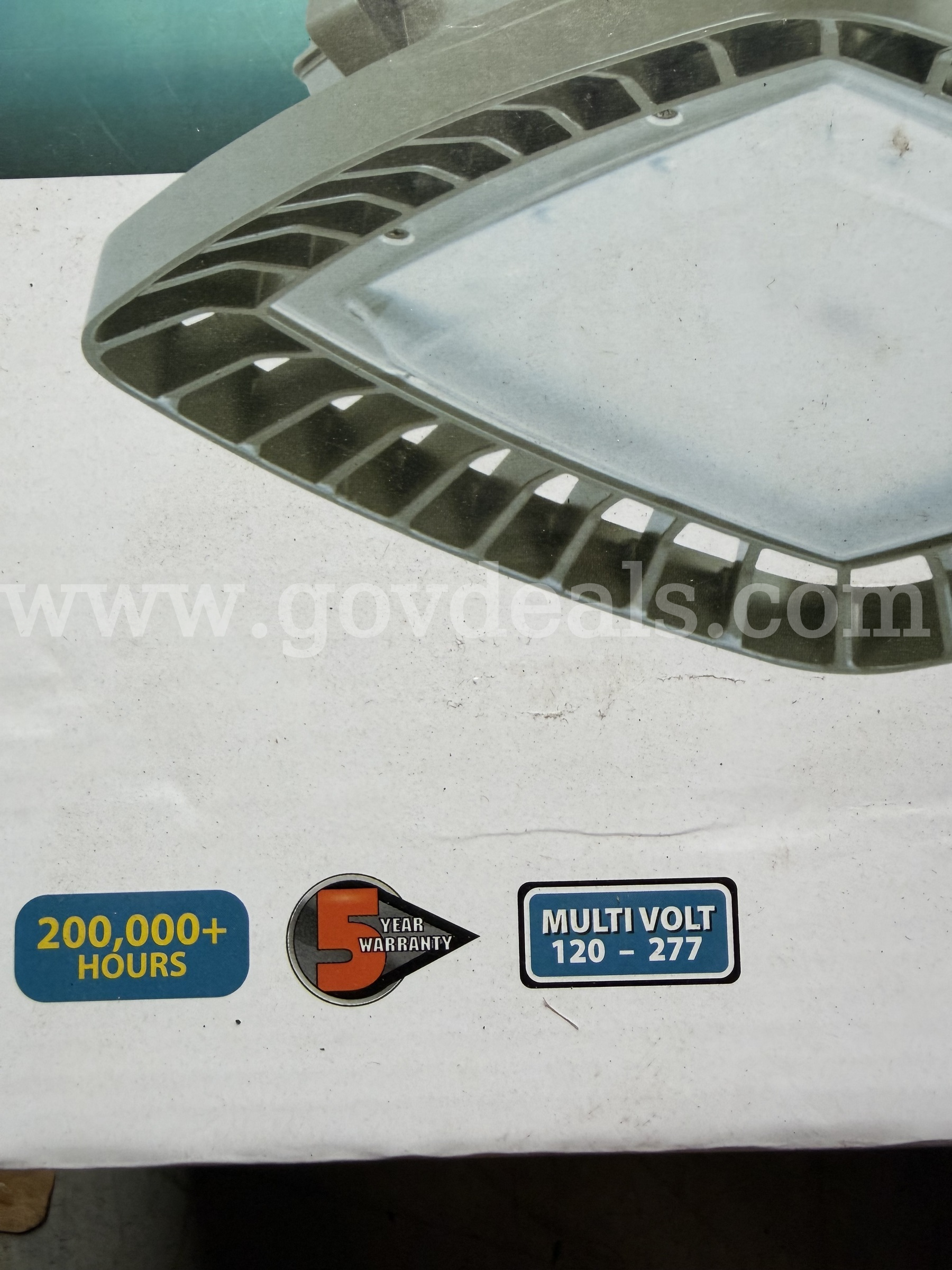Atlas led light 120-277 V Model PGM25LED 25 W LED GARAGE *WILL SHIP*  120 Government Surplus Auction - Photo #5
