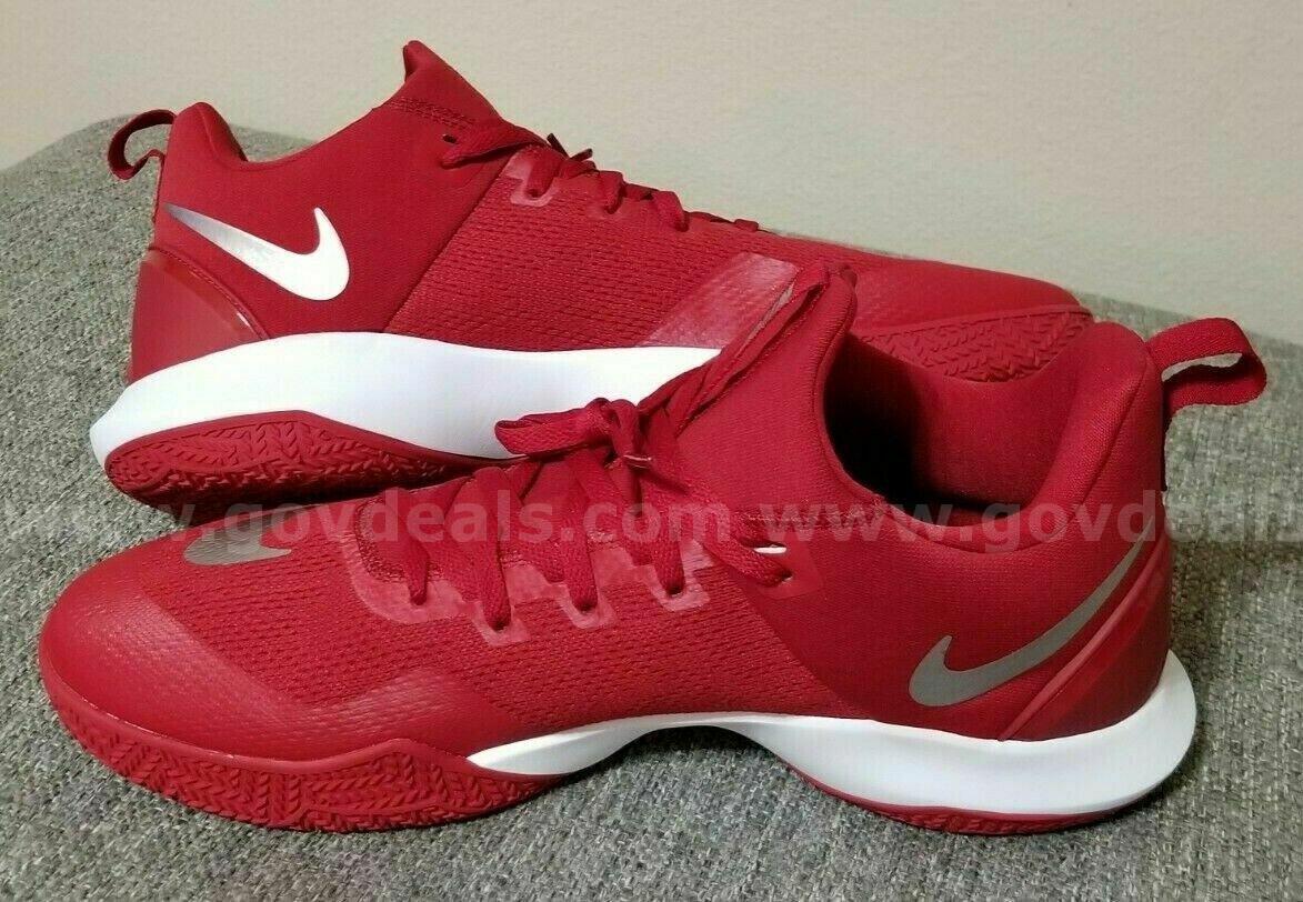 RARE/ NIKE ZOOM SHIFT MEN'S BASKETBALL SHOES 942802-602 SIZE 14.5 DARK RED ,NEW *WILL SHIP*   Government Surplus Auction - Photo #4
