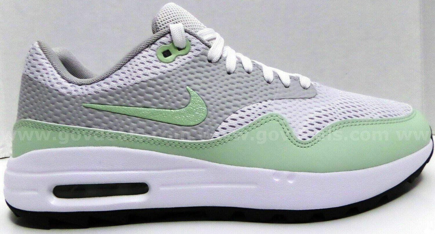 RARE/   Nike Air Max 1G Men's Golf Shoes/Cleats CI7576 111 COLOR White Jade SIZE 7.5 NEW *WILL SHIP*   Government Surplus Auction - Photo #2