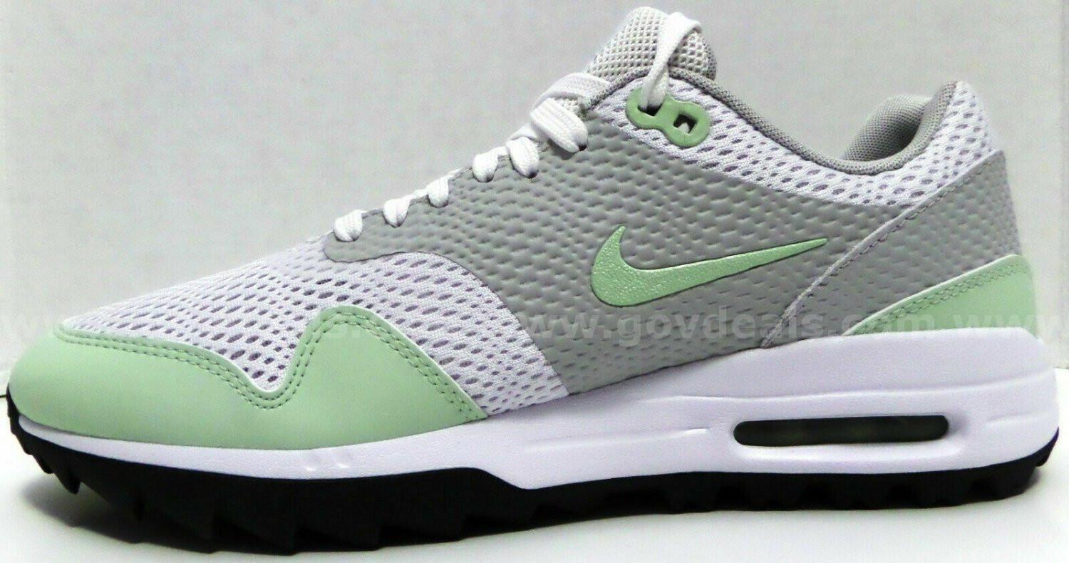 RARE/   Nike Air Max 1G Men's Golf Shoes/Cleats CI7576 111 COLOR White Jade SIZE 7.5 NEW *WILL SHIP*   Government Surplus Auction - Photo #3