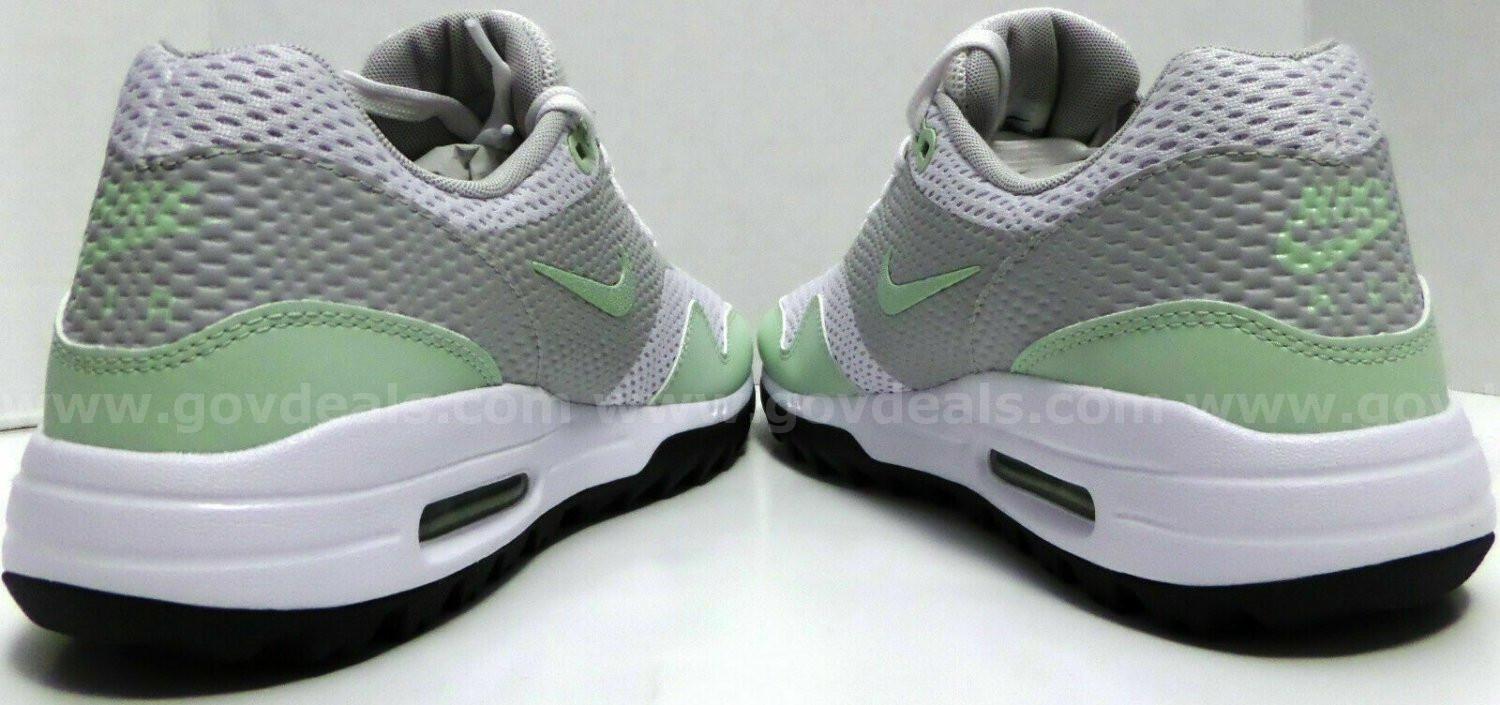 RARE/   Nike Air Max 1G Men's Golf Shoes/Cleats CI7576 111 COLOR White Jade SIZE 7.5 NEW *WILL SHIP*   Government Surplus Auction - Photo #4