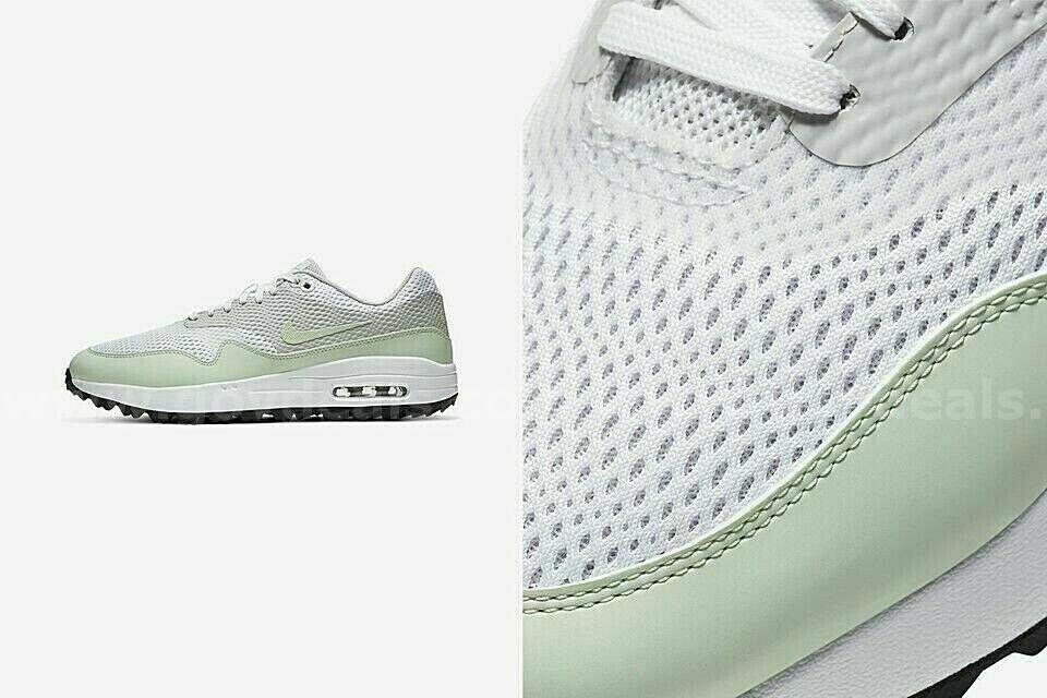 RARE/   Nike Air Max 1G Men's Golf Shoes/Cleats CI7576 111 COLOR White Jade SIZE 7.5 NEW *WILL SHIP*   Government Surplus Auction - Photo #6