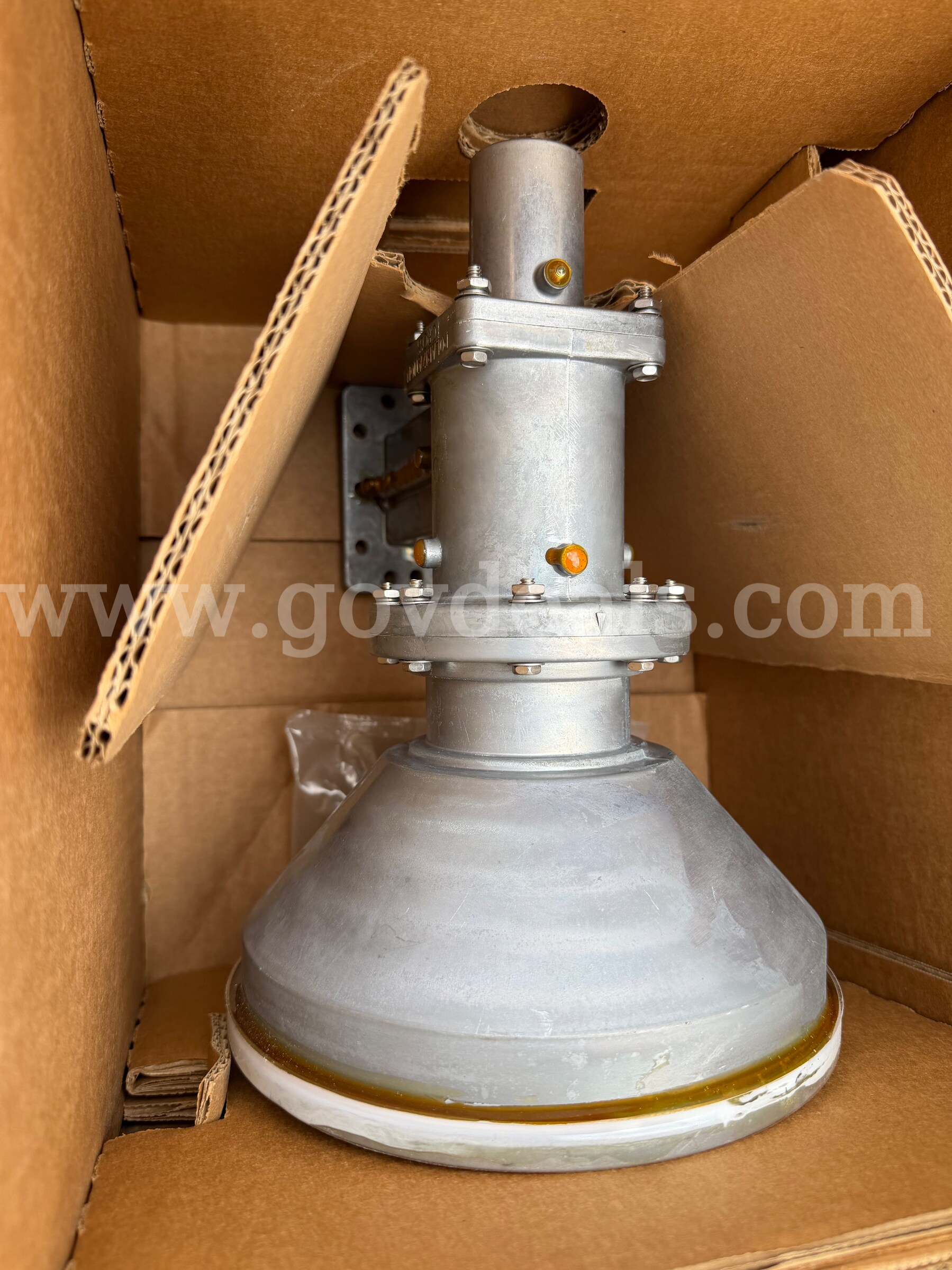 PRODELIN GENERAL DYNAMICS SATCOM TECHNOLOGIES RT C-BAND FEED ASSY X-POL 800 MHZ TYPE N 0800-2441 *WILL SHIP*  800 Government Surplus Auction - Photo #3