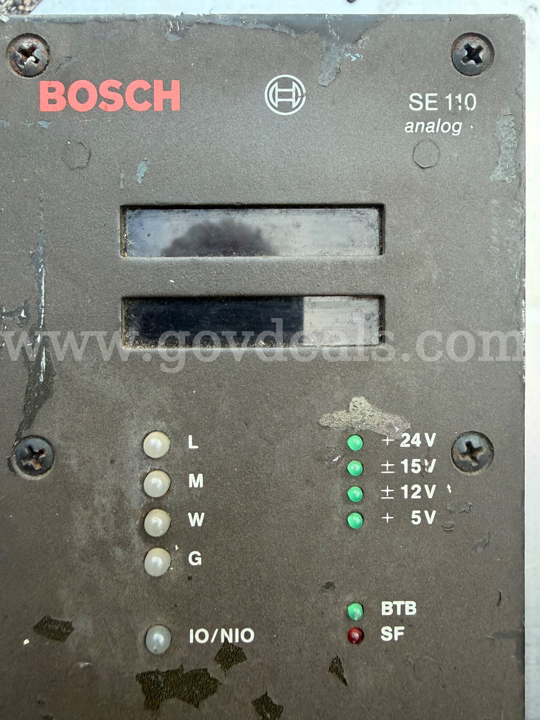 ORIGINAL Bosch SE-110 Analog Servo Controller 0-608-830-109 110/220V .03A MADE IN GERMANY *WILL SHIP*  110 Government Surplus Auction - Photo #3