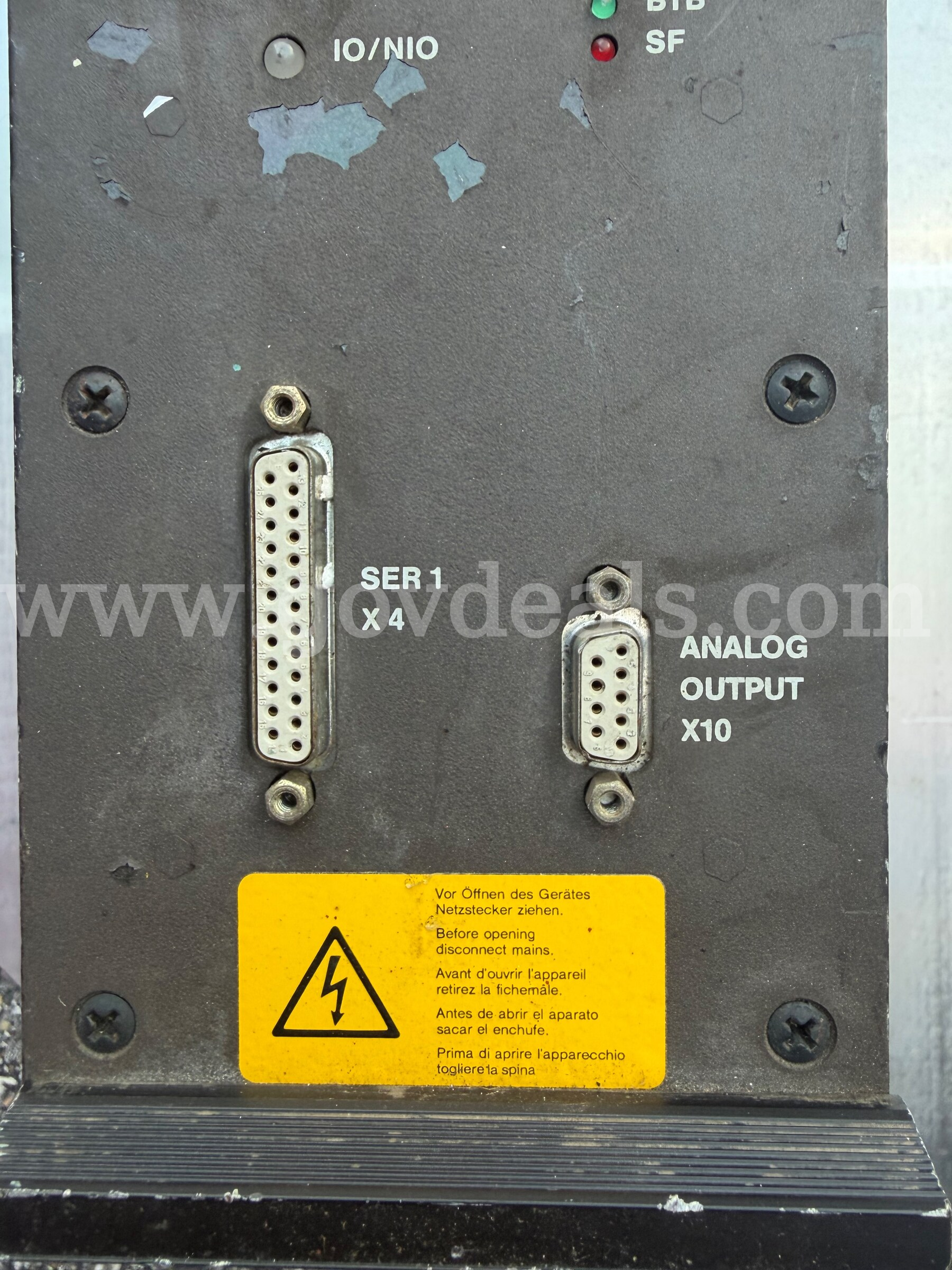 ORIGINAL Bosch SE-110 Analog Servo Controller 0-608-830-109 110/220V .03A MADE IN GERMANY *WILL SHIP*  110 Government Surplus Auction - Photo #6