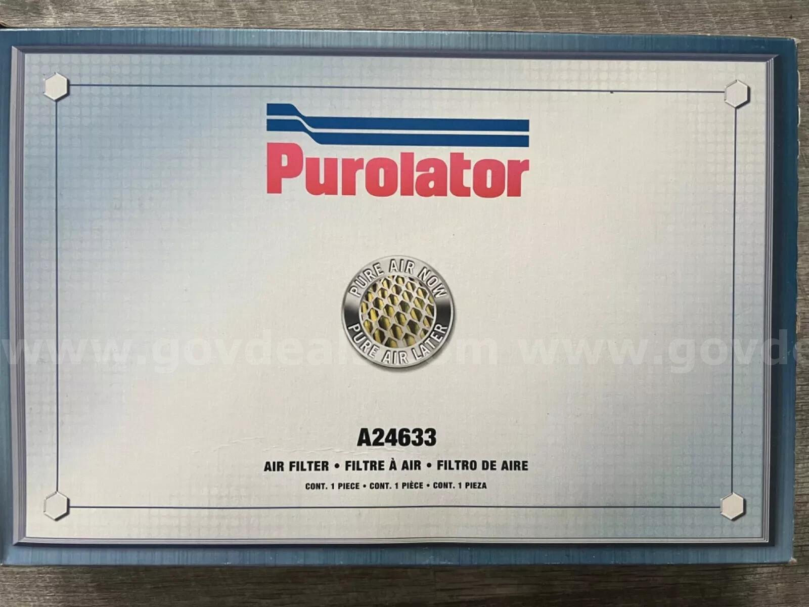 PUROLATOR AIR FILTER A24633 BRAND NEW IN PACK MADE IN USA *WILL SHIP*   Government Surplus Auction - Primary Photo