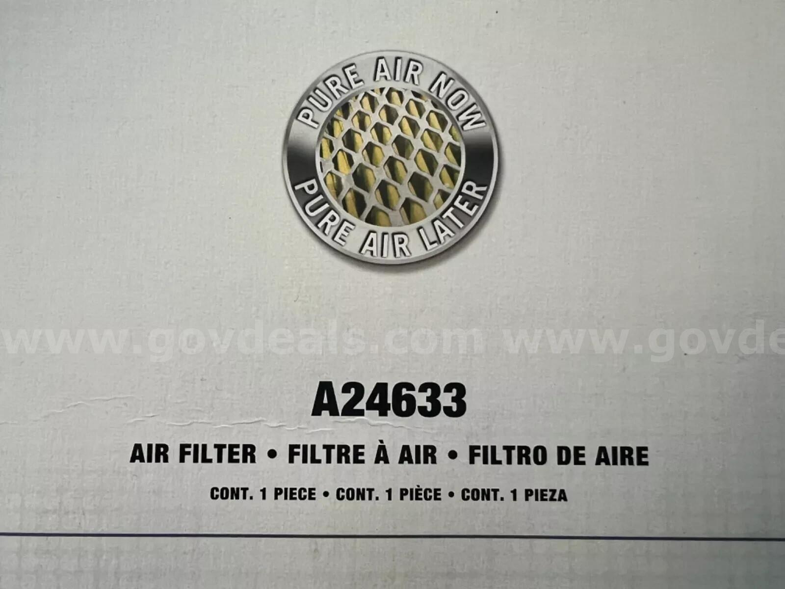 PUROLATOR AIR FILTER A24633 BRAND NEW IN PACK MADE IN USA *WILL SHIP*   Government Surplus Auction - Photo #4