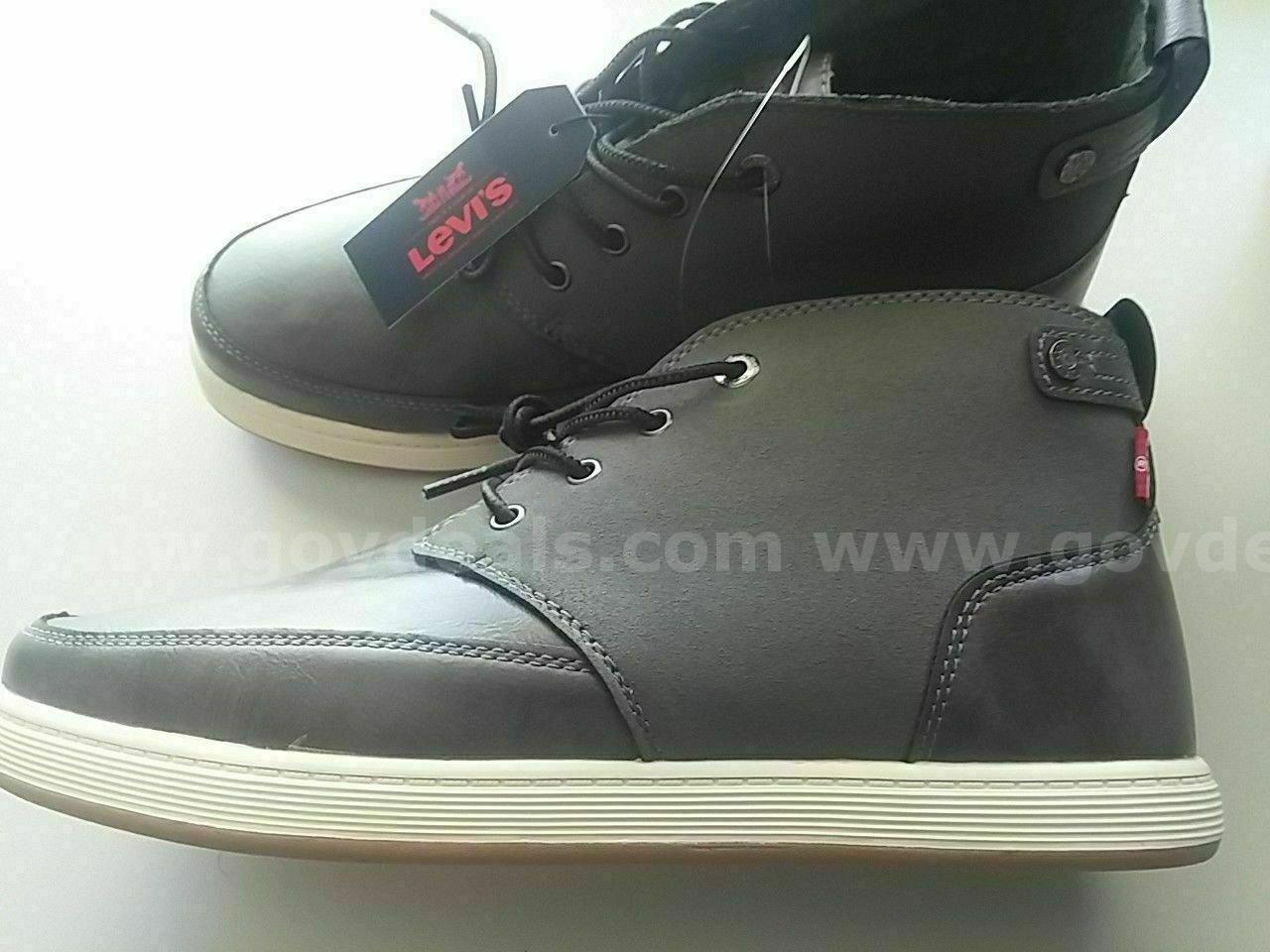 Levi's Men's Atwater Burnish COMFORT Sneakers 10 HIGH TOP OLIVE COLOR RARE NEW *WILL SHIP*   Government Surplus Auction - Photo #2