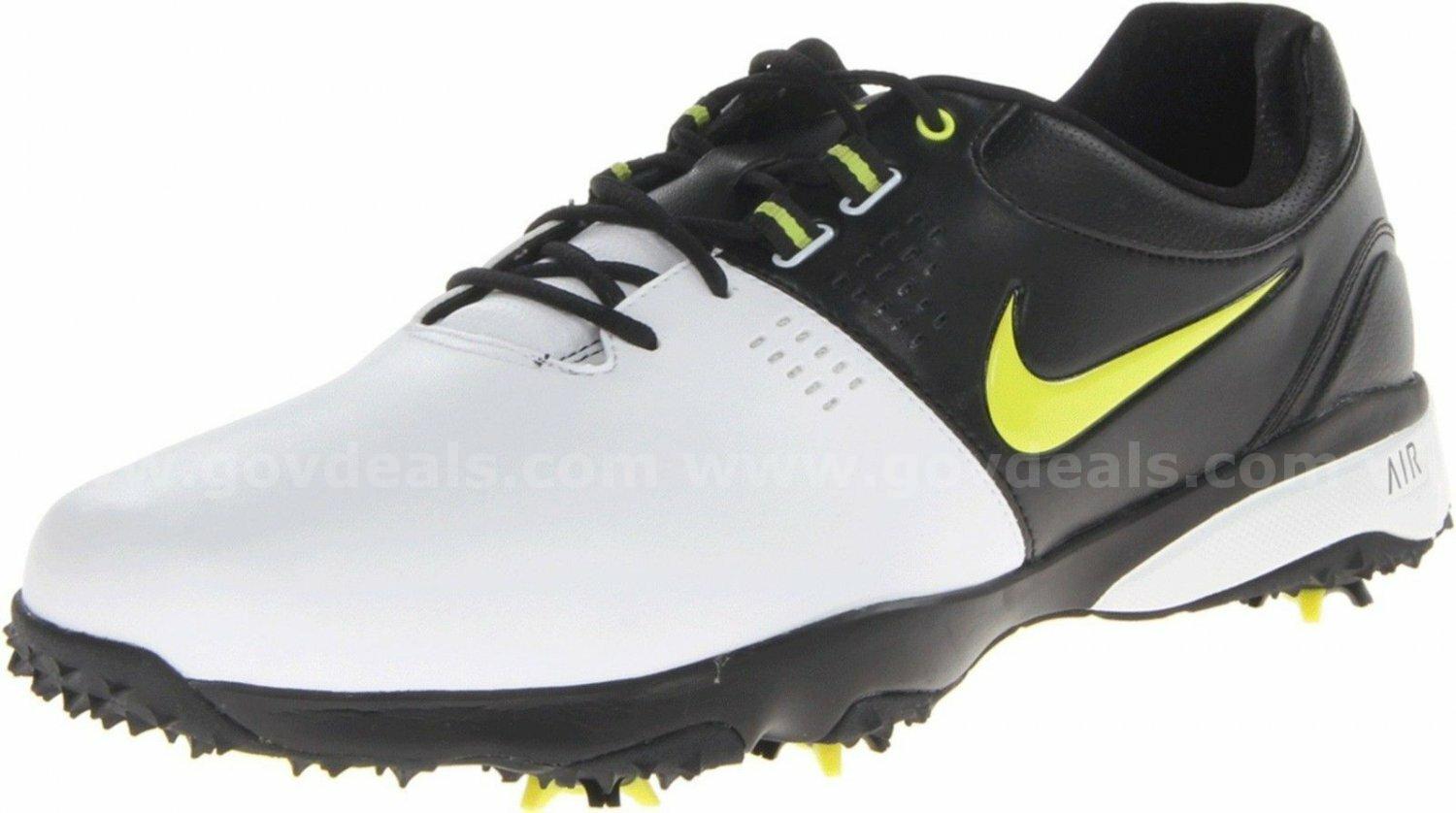 RARE/ NIKE Golf Air Rival III Golf Shoe 628533-100 SIZE 8 MEDIUM,NEW W/O BOX *WILL SHIP*  100 Government Surplus Auction - Photo #2