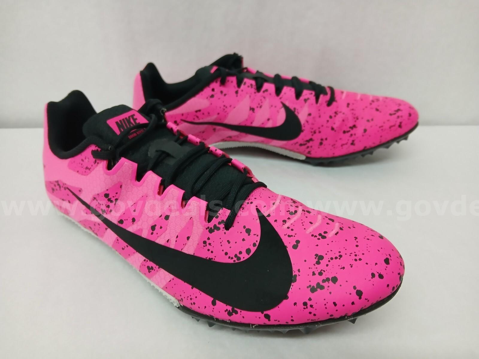 Nike Men's Zoom Rival S 9 Track Running Shoes NO SPIKES 907564-603 Pink SIZE 13 NEW *WILL SHIP*   Government Surplus Auction - Photo #4