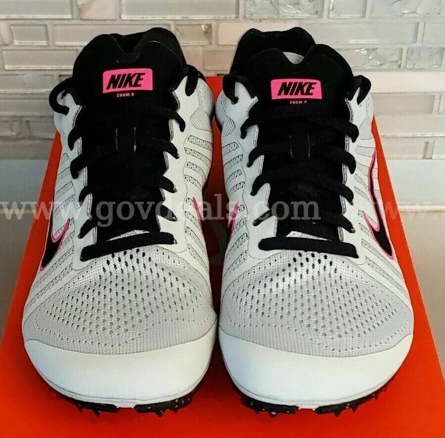 Nike Zoom D Racing Track Spikes Shoes 819164 002 UNISEX MEN'S OR WOMEN'S NIB SIZE MEN'S 8 WOMEN'S 9.5 *WILL SHIP*   Government Surplus Auction - Photo #2