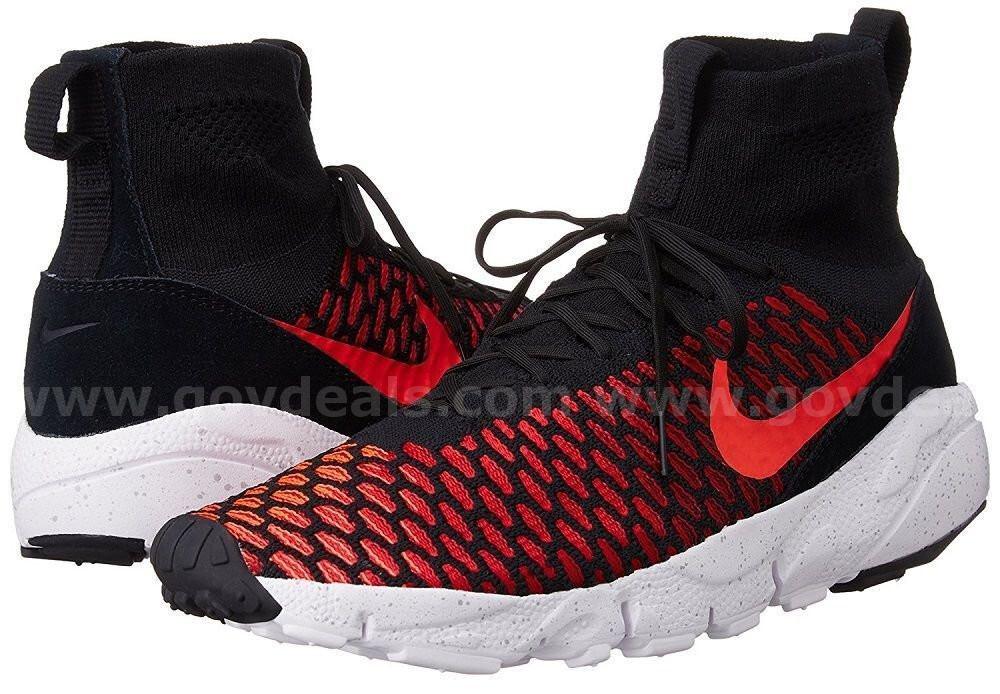 RARE/NIKE AIR FOOTSCAPE MAGISTA FLYKNIT 816560-002 SIZE 10 BRAND NEW IN BOX *WILL SHIP*  002 Government Surplus Auction - Primary Photo