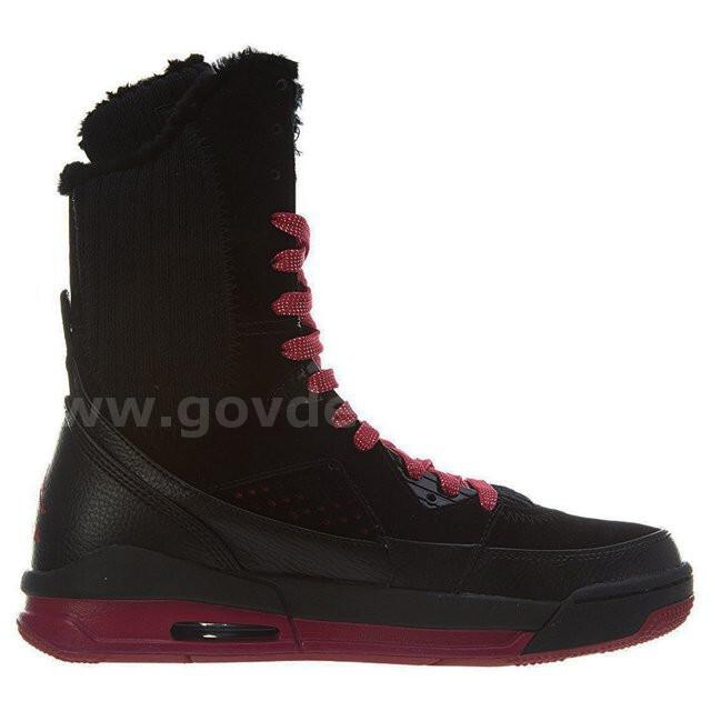 Nike Jordan Big Kid Girls Flight 9 6-Inch Sneakers 414561 Sz 5Y Black/Cherry IN ORIGINAL BOX *WILL SHIP*   Government Surplus Auction - Photo #3
