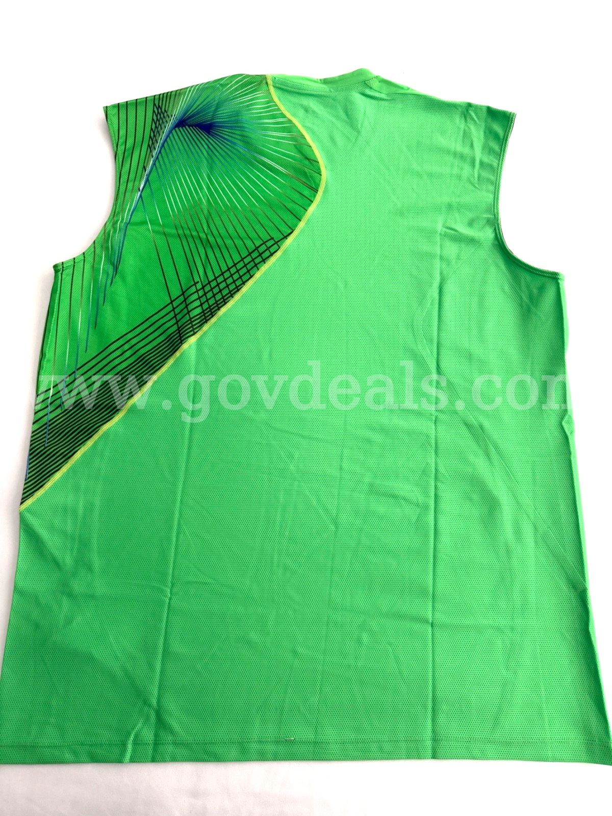 VINTAGE RAFAEL NADAL NikeFIT TENNIS PARIS 2008 Men's GREEN Tank TOP 267787-300 SIZE XL NWOT *WILL SHIP*  300 Government Surplus Auction - Photo #4