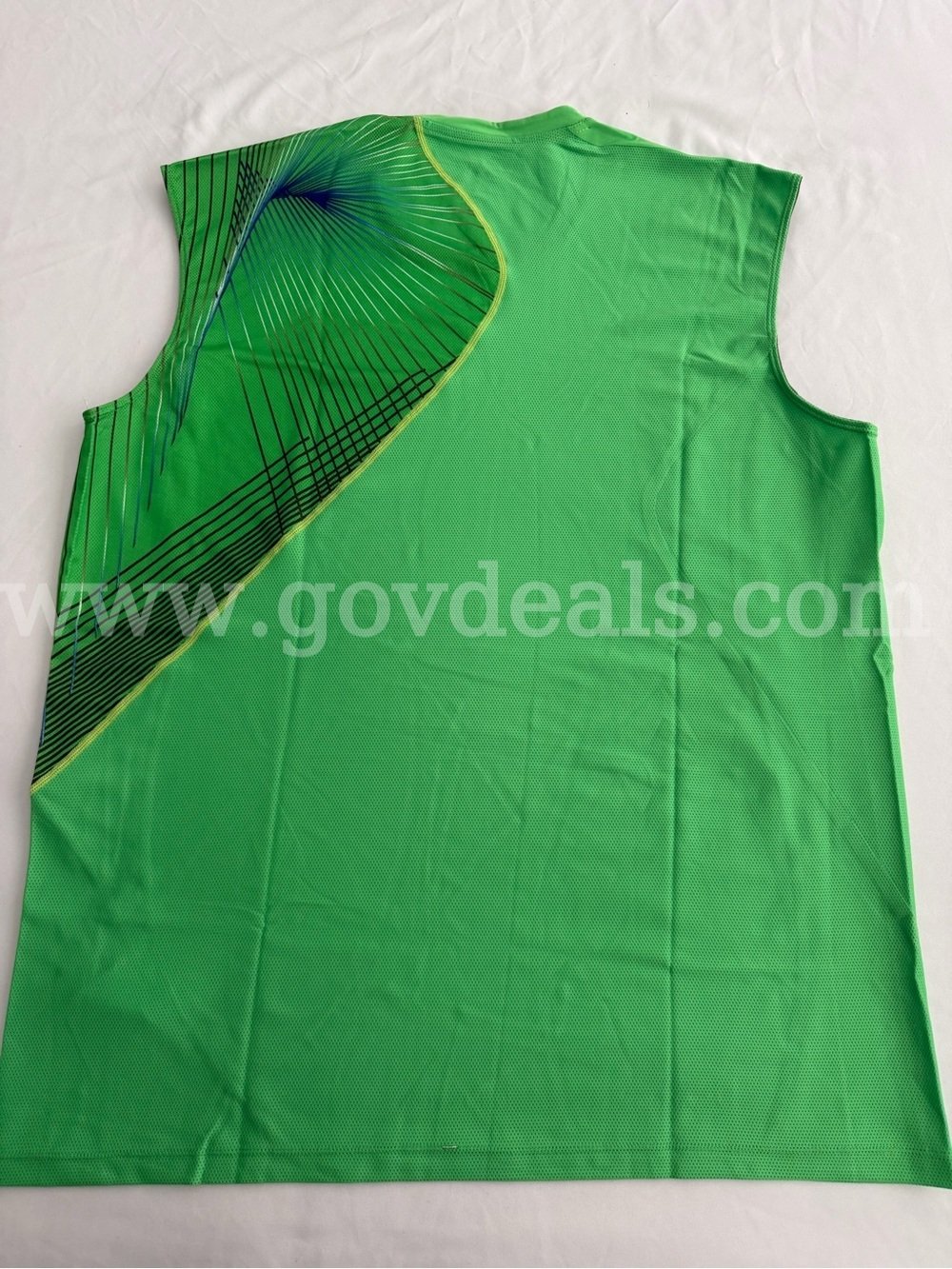 VINTAGE RAFAEL NADAL NikeFIT TENNIS PARIS 2008 Men's GREEN Tank TOP 267787-300 SIZE XL NWOT *WILL SHIP*  300 Government Surplus Auction - Photo #6