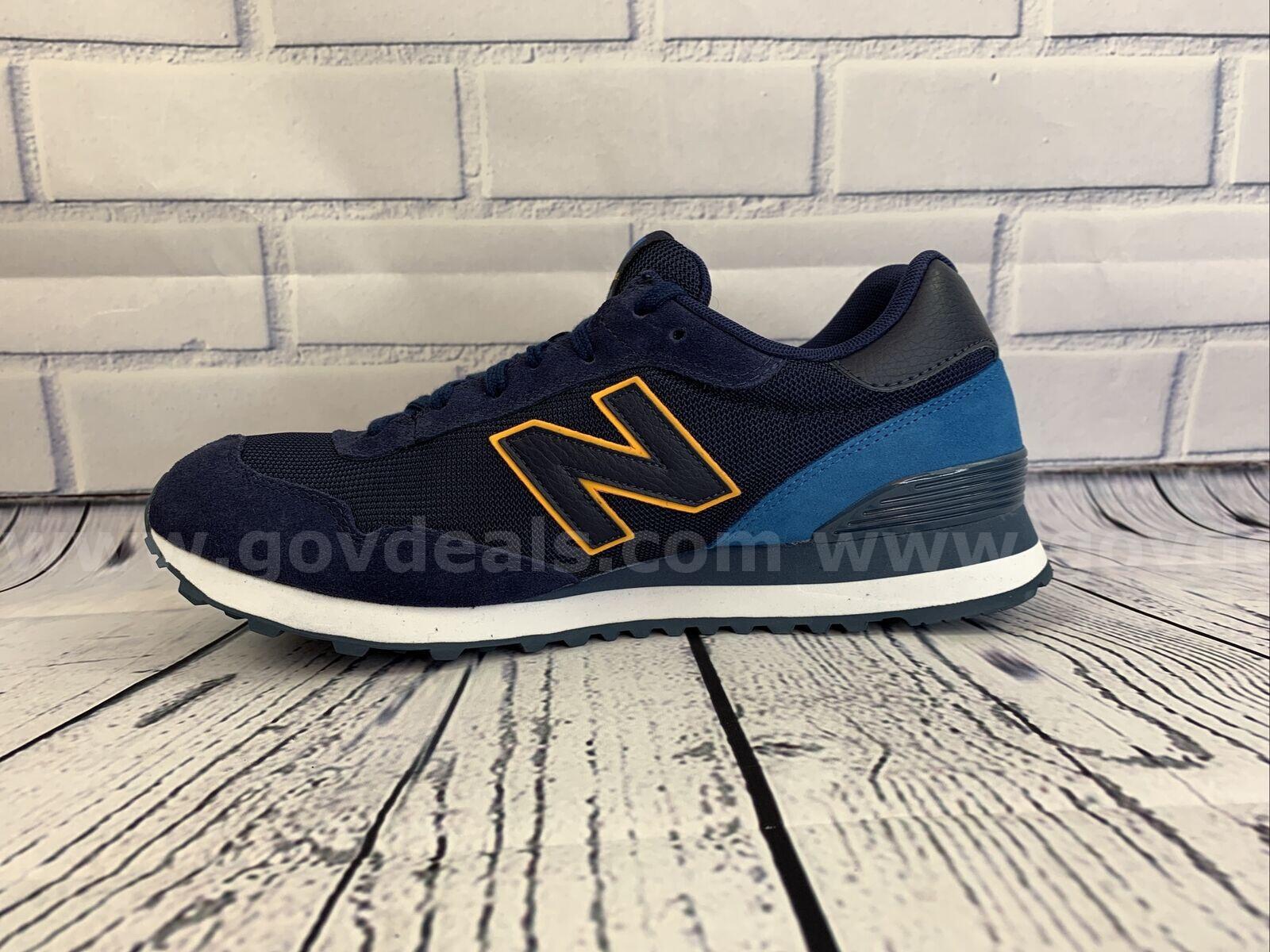 New Balance Men's 515 Classics Lifestyle Shoes Navy Blue Yellow ML515OTS Size 8 *WILL SHIP*   Government Surplus Auction - Photo #2