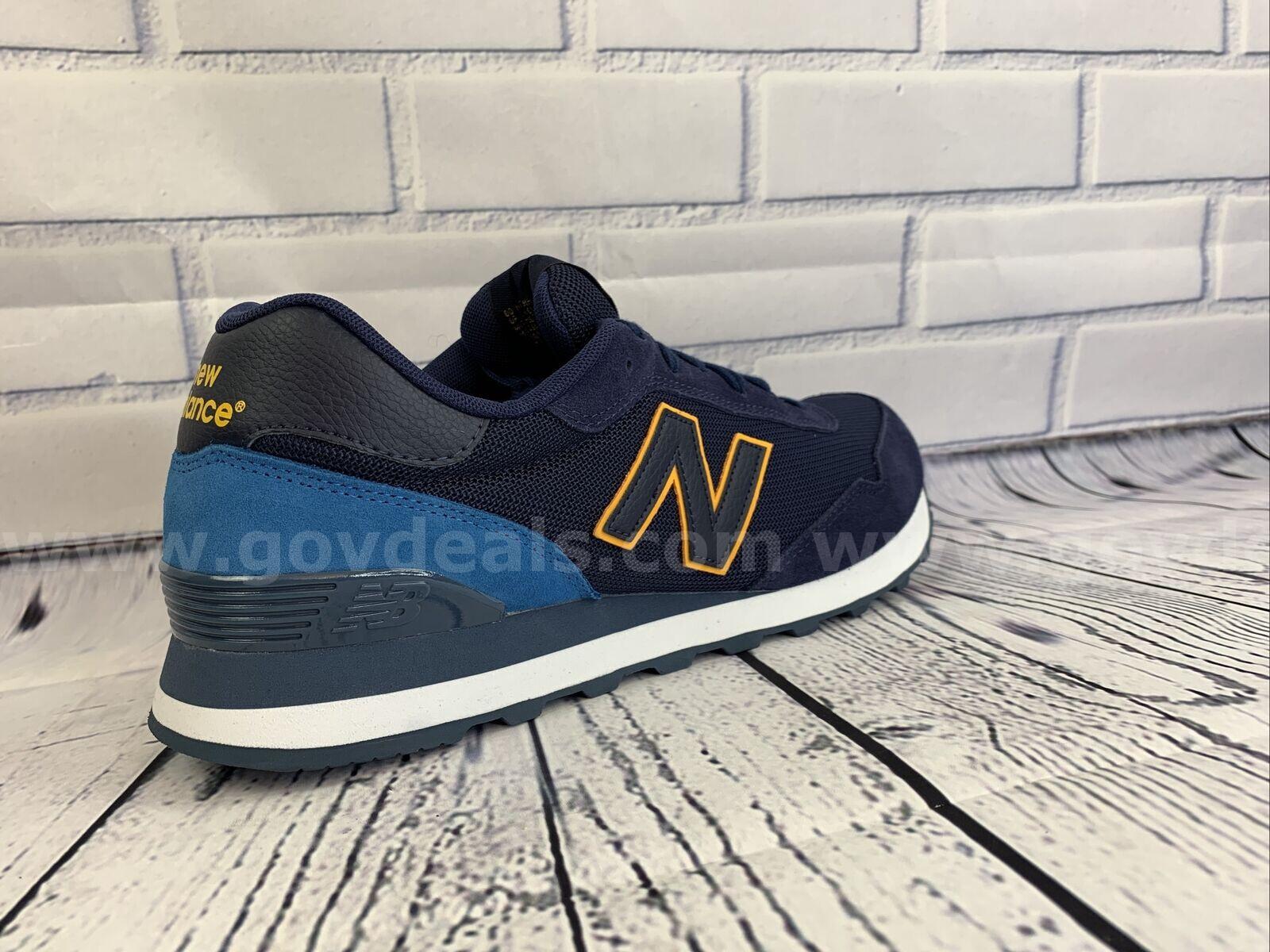 New Balance Men's 515 Classics Lifestyle Shoes Navy Blue Yellow ML515OTS Size 8 *WILL SHIP*   Government Surplus Auction - Photo #3