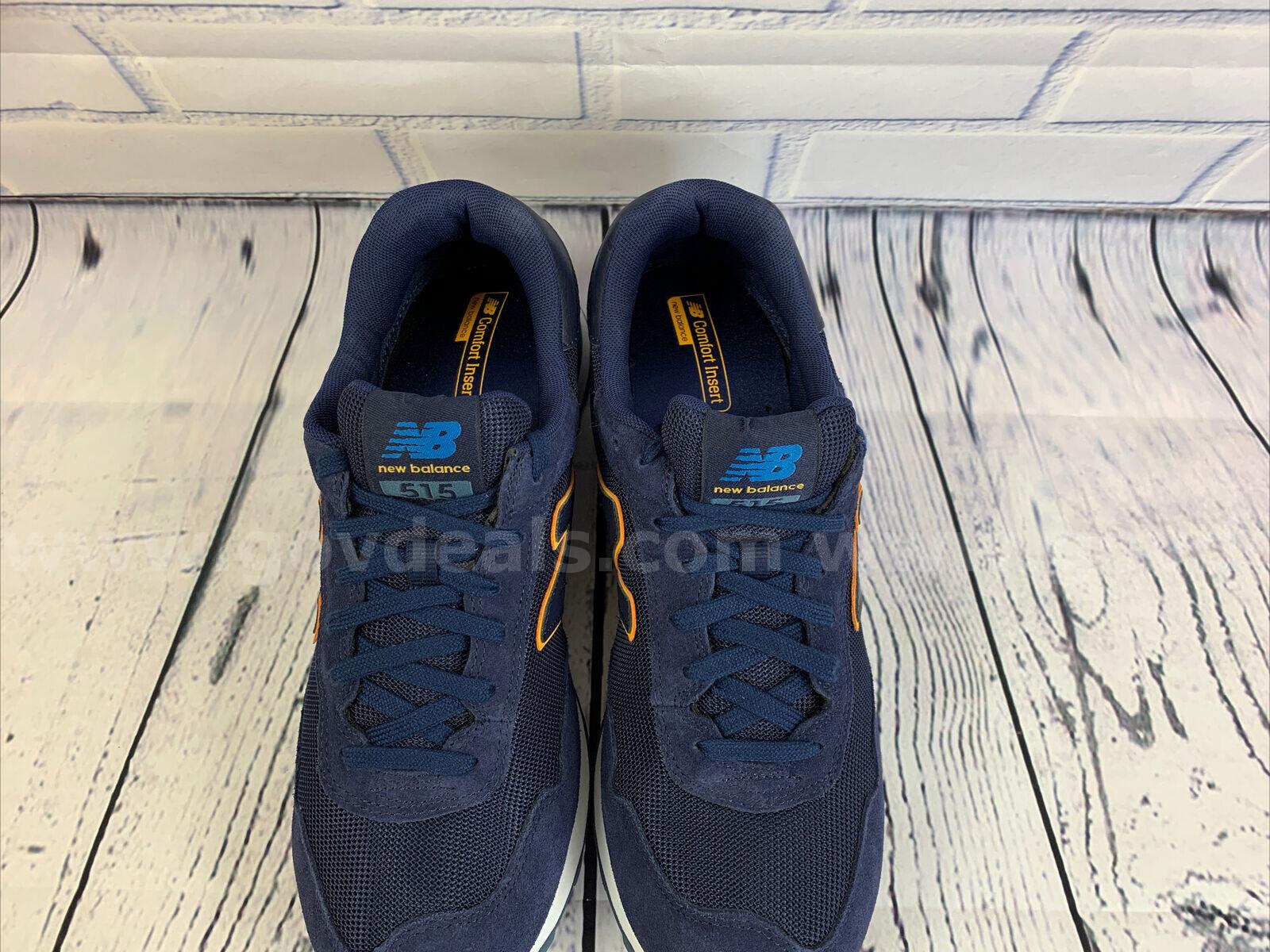 New Balance Men's 515 Classics Lifestyle Shoes Navy Blue Yellow ML515OTS Size 8 *WILL SHIP*   Government Surplus Auction - Photo #4