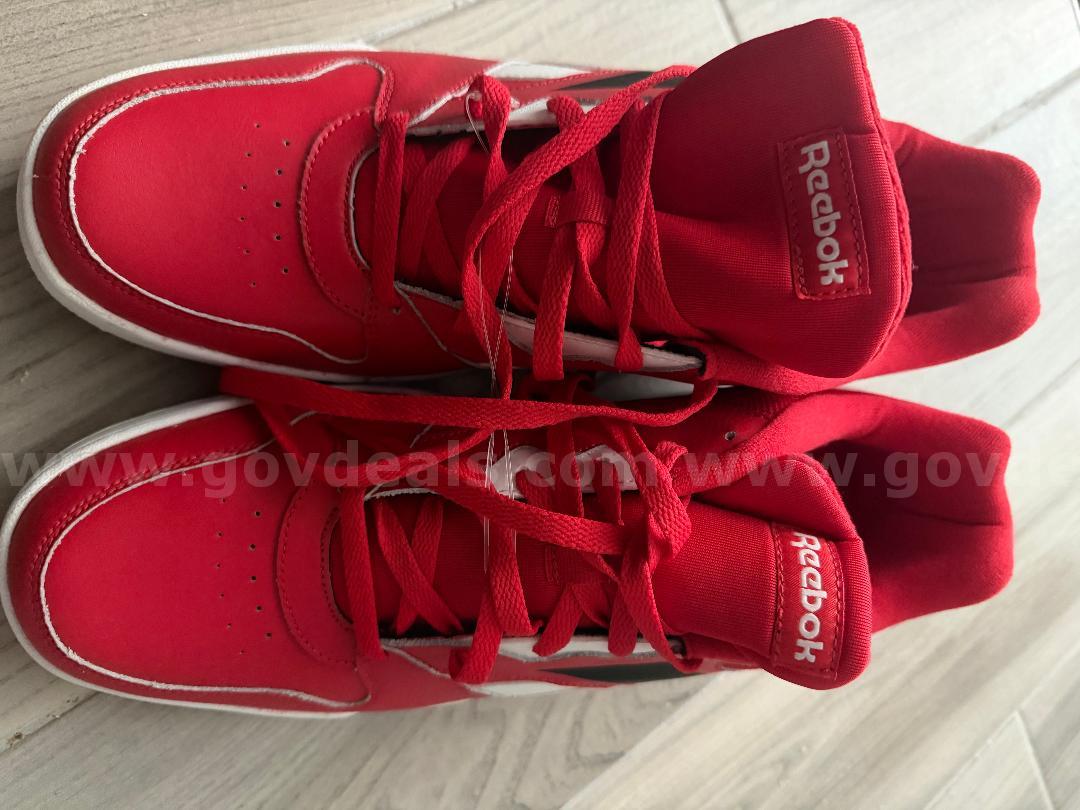Reebok Royal BB4500 Low 2 'Vector Red Black'FV0279 GENUINE LEATHER SZ: 14 NEW *WILL SHIP*  BB4500 Government Surplus Auction - Photo #6