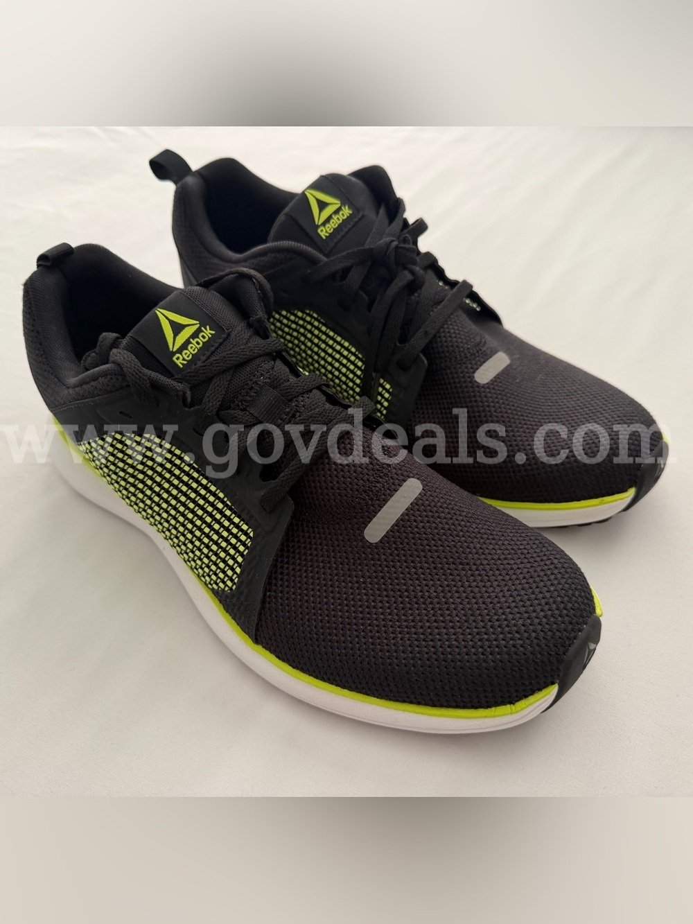 REEBOK CROSSFIT SHOES STYLE CN6658 COLOR BLACK/GREEN MEN'S SIZE: 10 NEW *WILL SHIP*   Government Surplus Auction - Photo #3