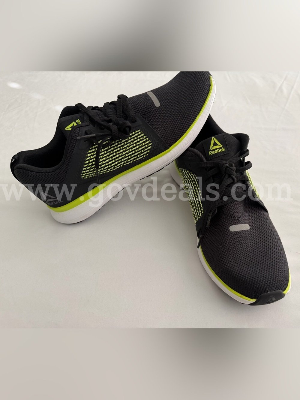 REEBOK CROSSFIT SHOES STYLE CN6658 COLOR BLACK/GREEN MEN'S SIZE: 10 NEW *WILL SHIP*   Government Surplus Auction - Photo #5