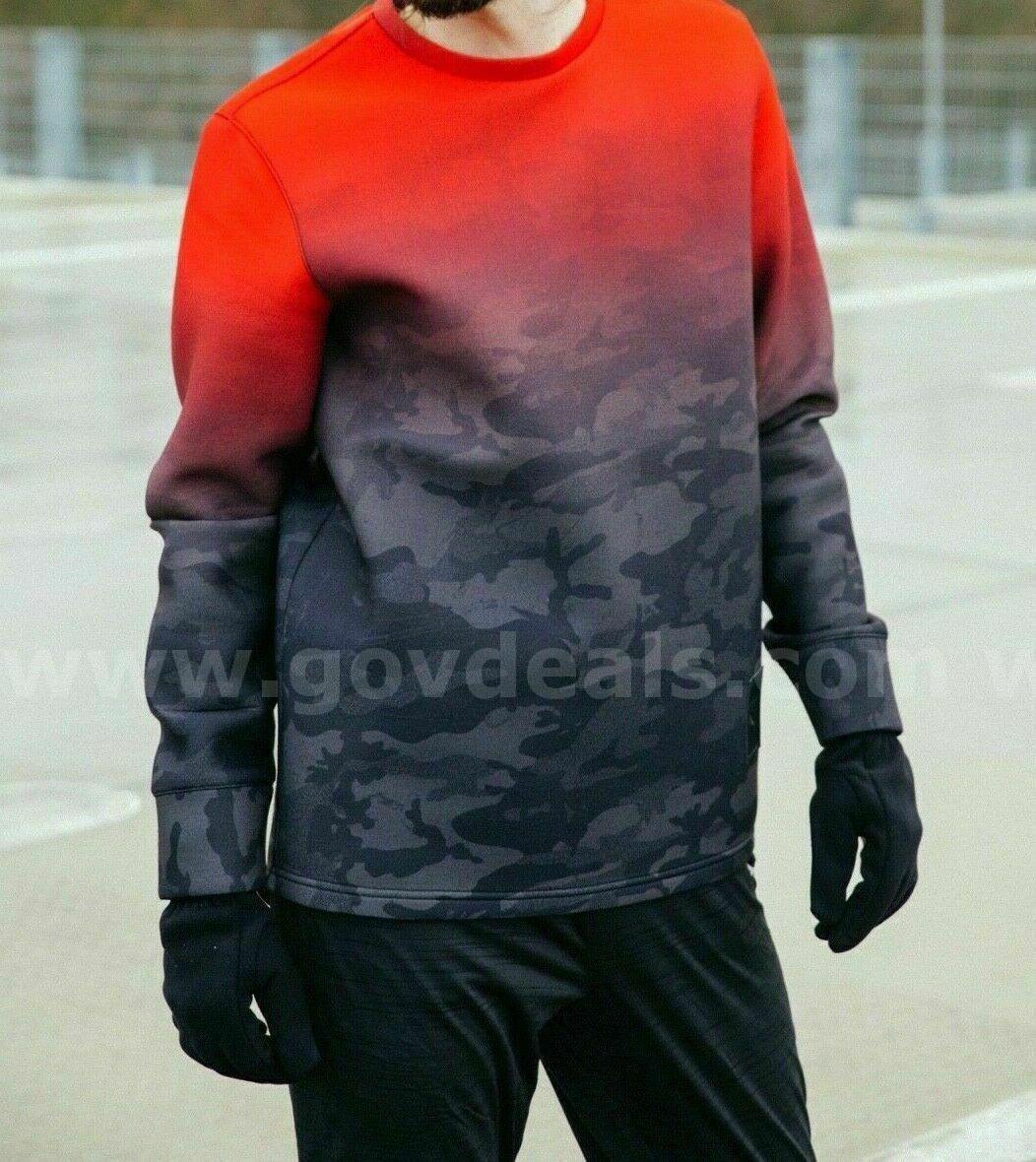 PUMA X Trapstar Crew Men's LARGE SweatShirt Barbados Cherry Camo 571818 NWT $130 *WILL SHIP*  130 Government Surplus Auction - Photo #6